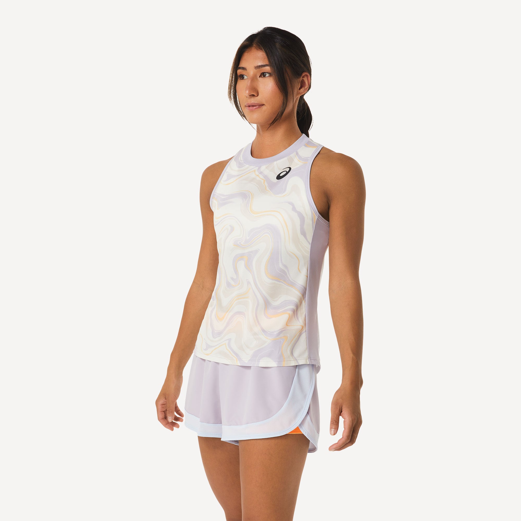 ASICS Match Women's Graphic Tennis Tank Purple (3)