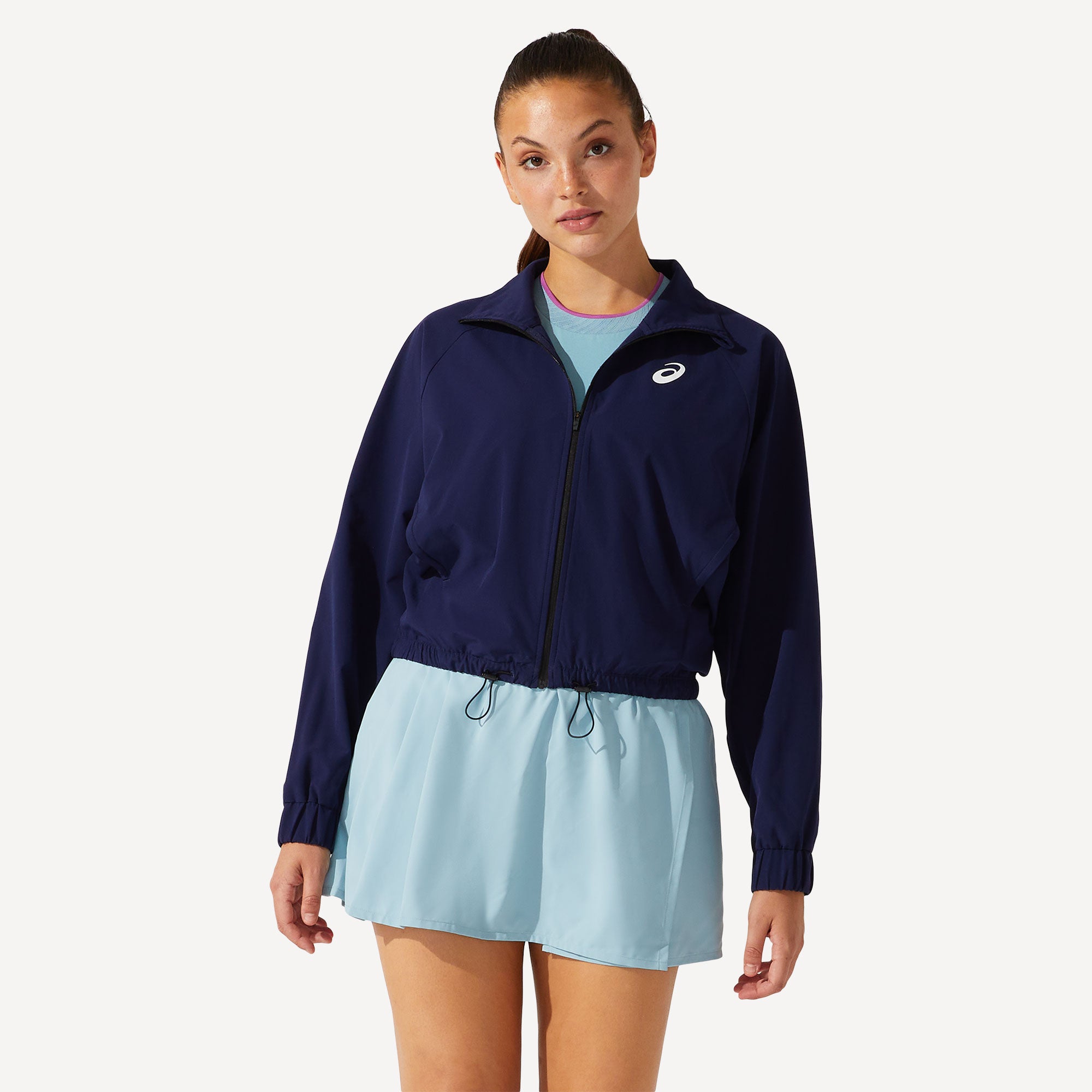 ASICS Match Women's Tennis Jacket Blue (1)