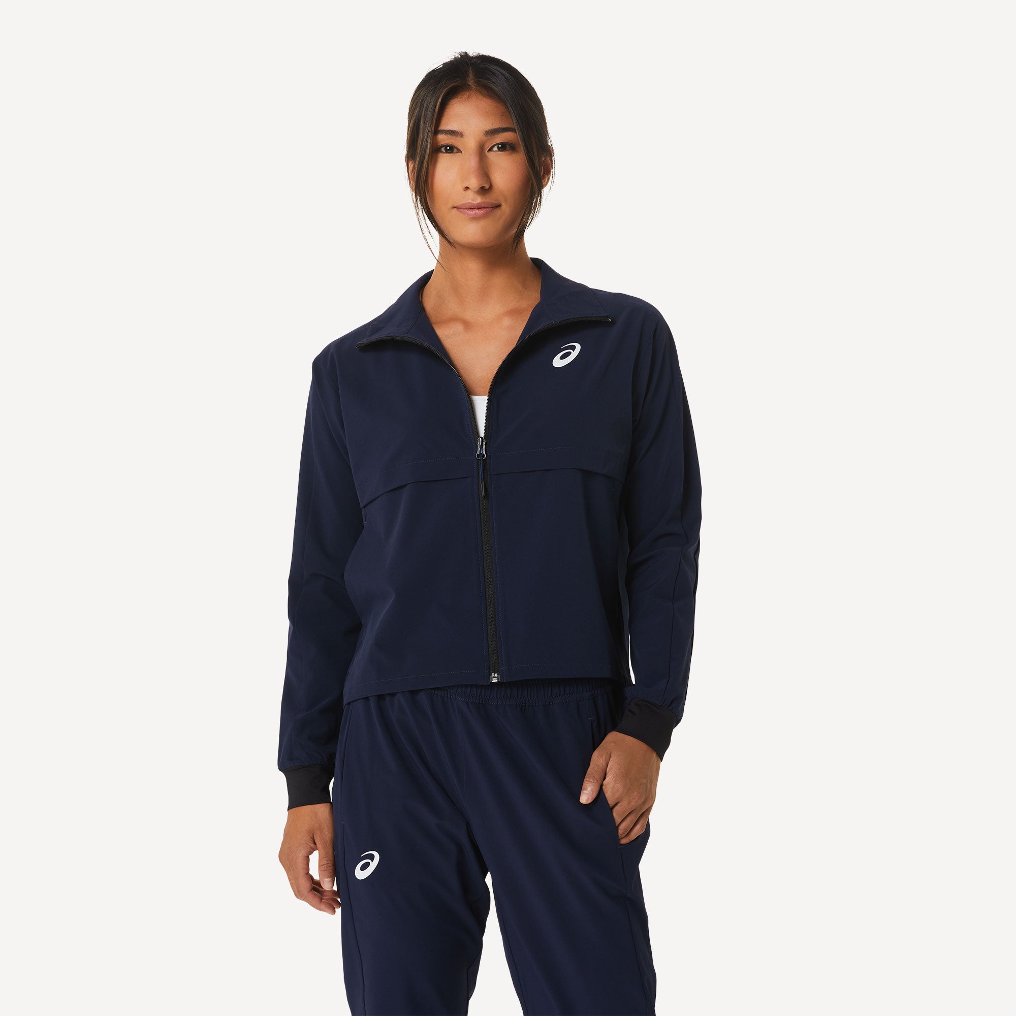 ASICS Match Women's Tennis Jacket Blue (1)