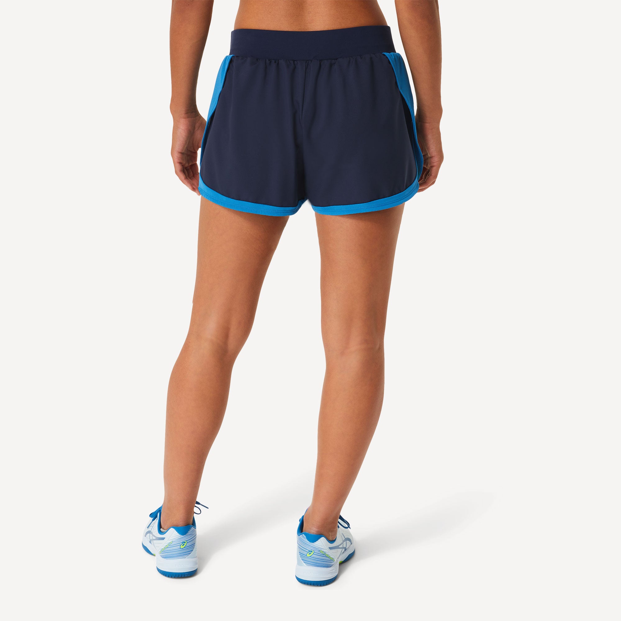 ASICS Match Women's Tennis Shorts Blue (2)