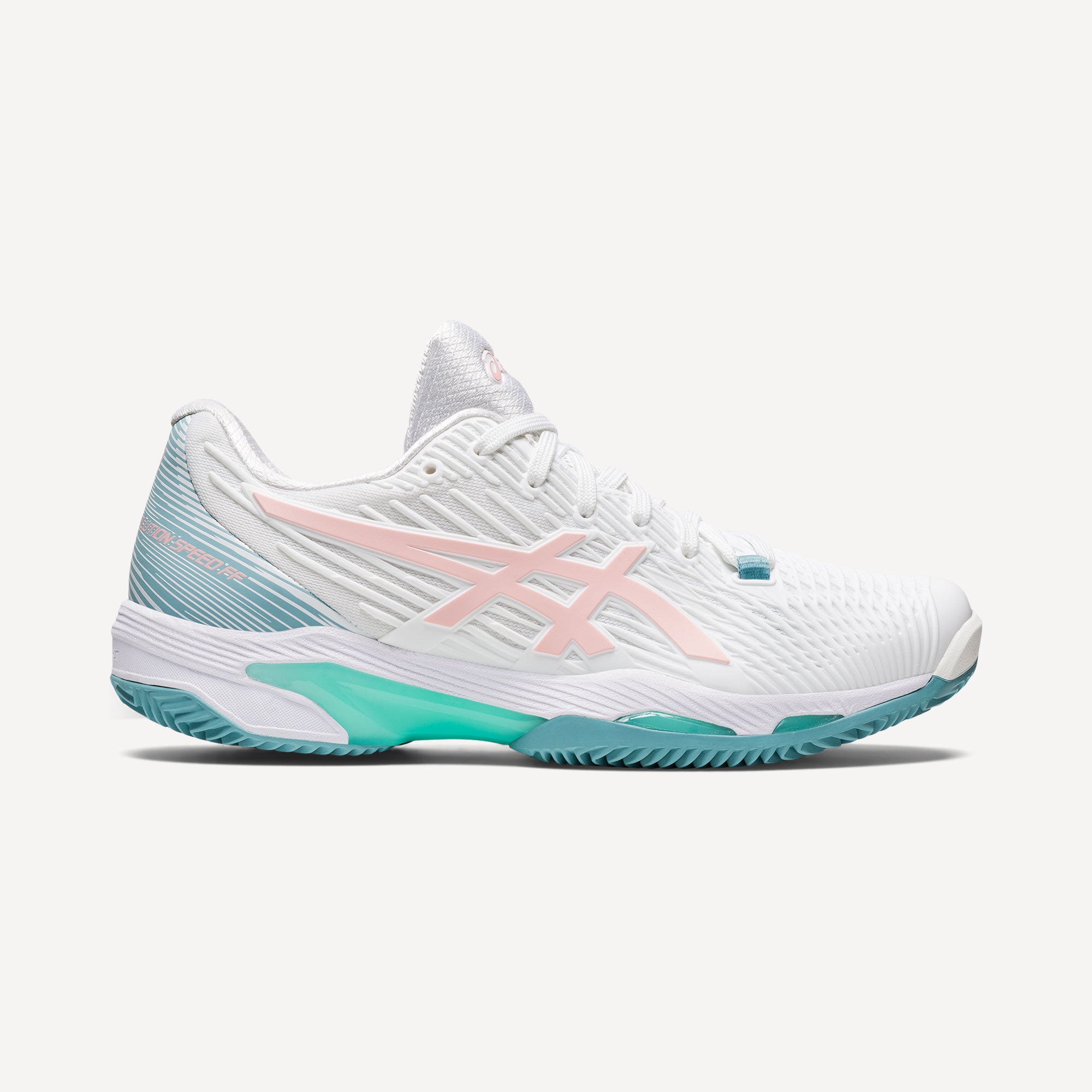 ASICS Solution Speed FF 2 Women's Clay Court Tennis Shoes White (1)