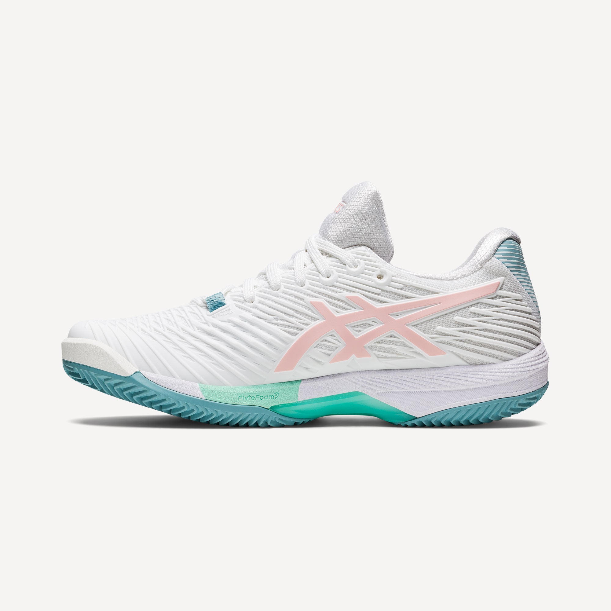 ASICS Solution Speed FF 2 Women's Clay Court Tennis Shoes White (3)