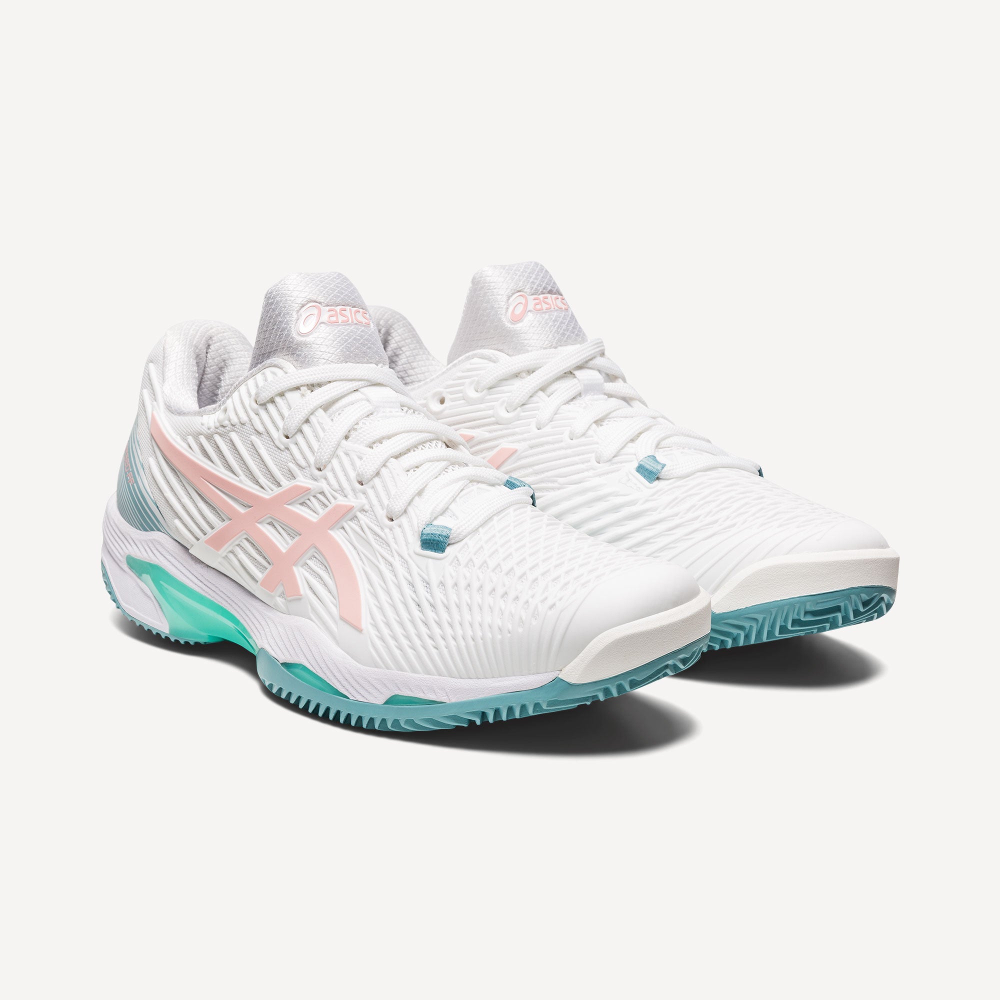 ASICS Solution Speed FF 2 Women's Clay Court Tennis Shoes White (4)
