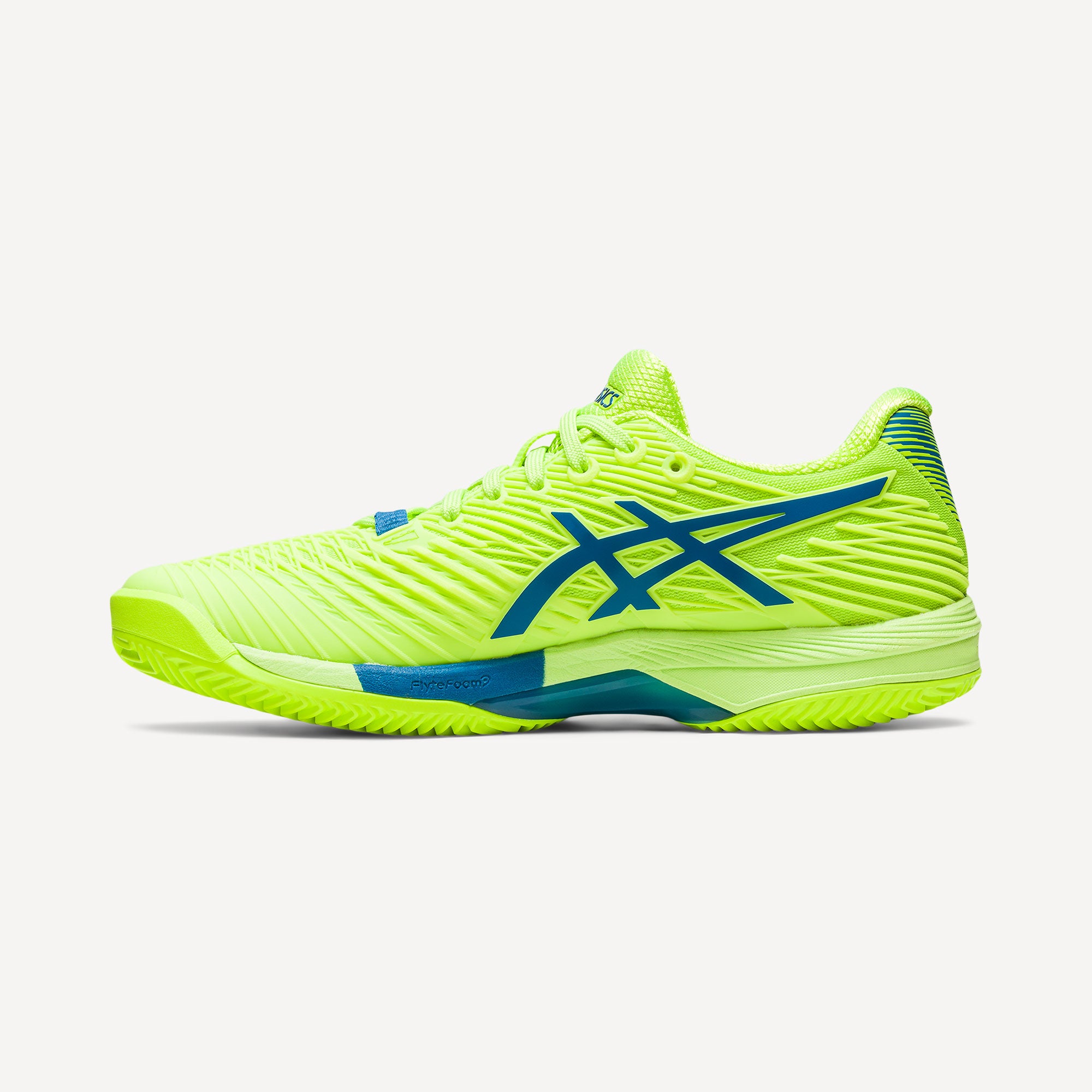 ASICS Solution Speed FF 2 Women's Clay Court Tennis Shoes Green (3)