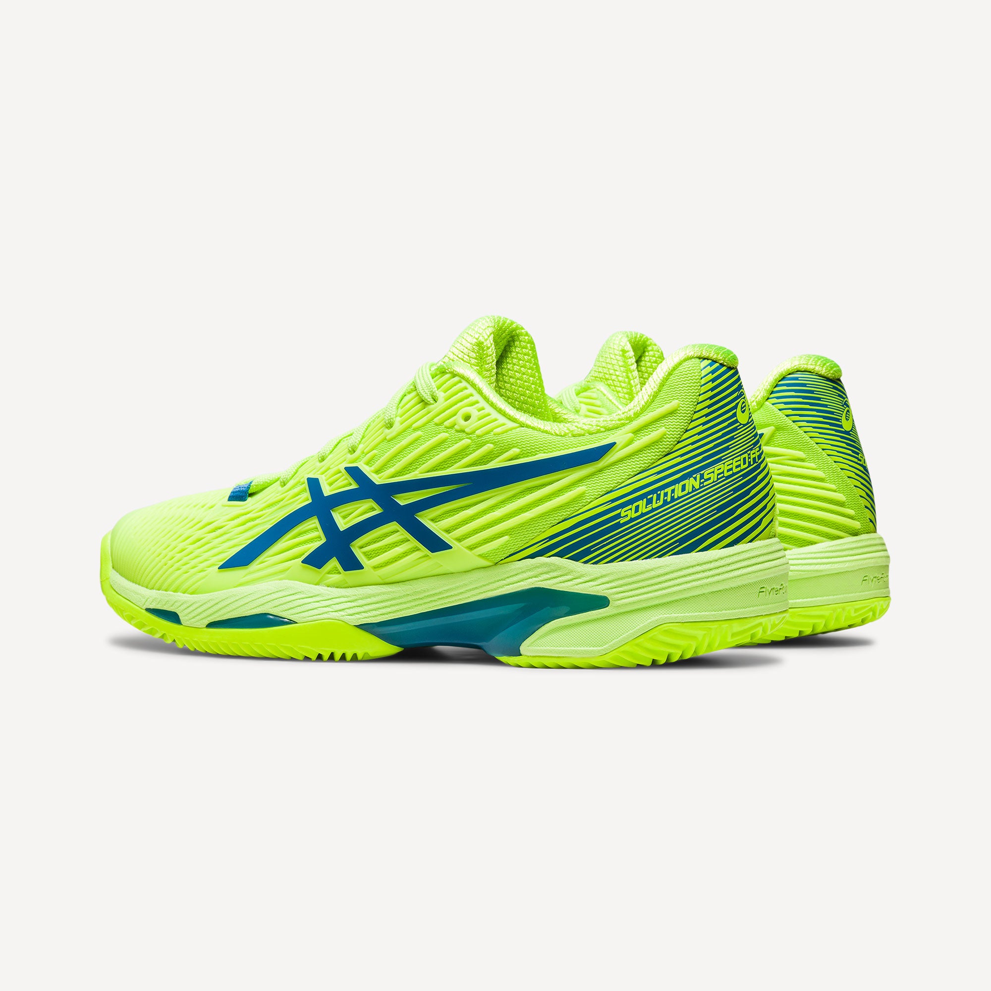 ASICS Solution Speed FF 2 Women's Clay Court Tennis Shoes Green (5)