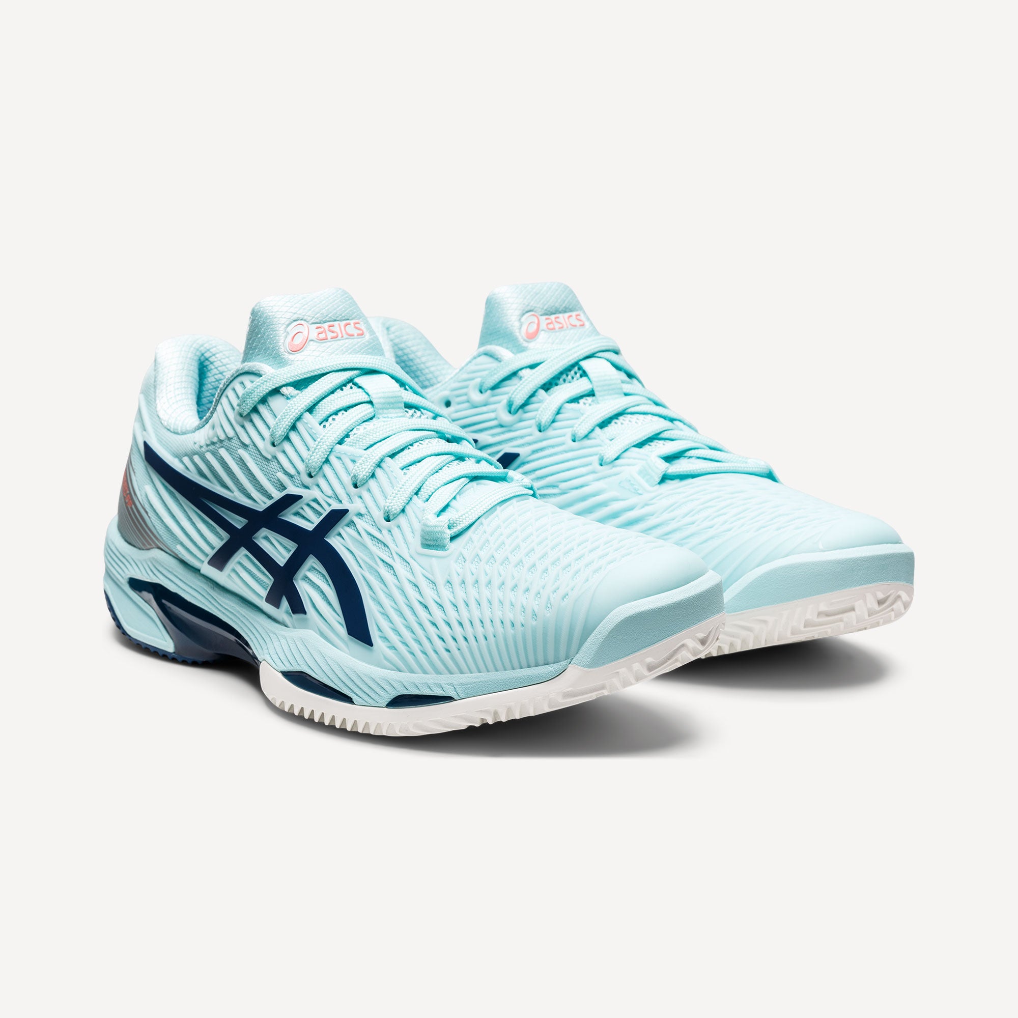 ASICS Solution Speed FF 2 Women's Clay Court Tennis Shoes Blue (4)