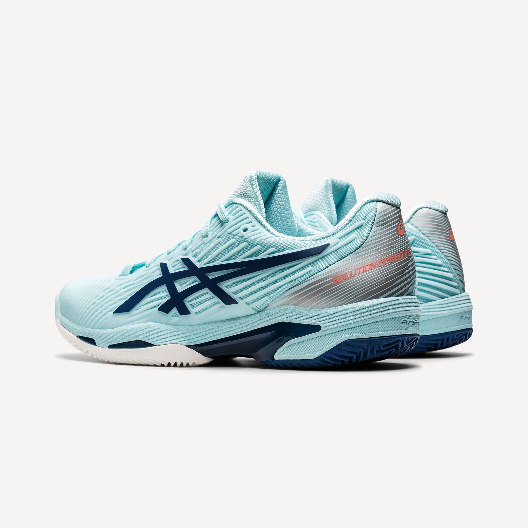 ASICS Solution Speed FF 2 Women's Clay Court Tennis Shoes Blue (5)
