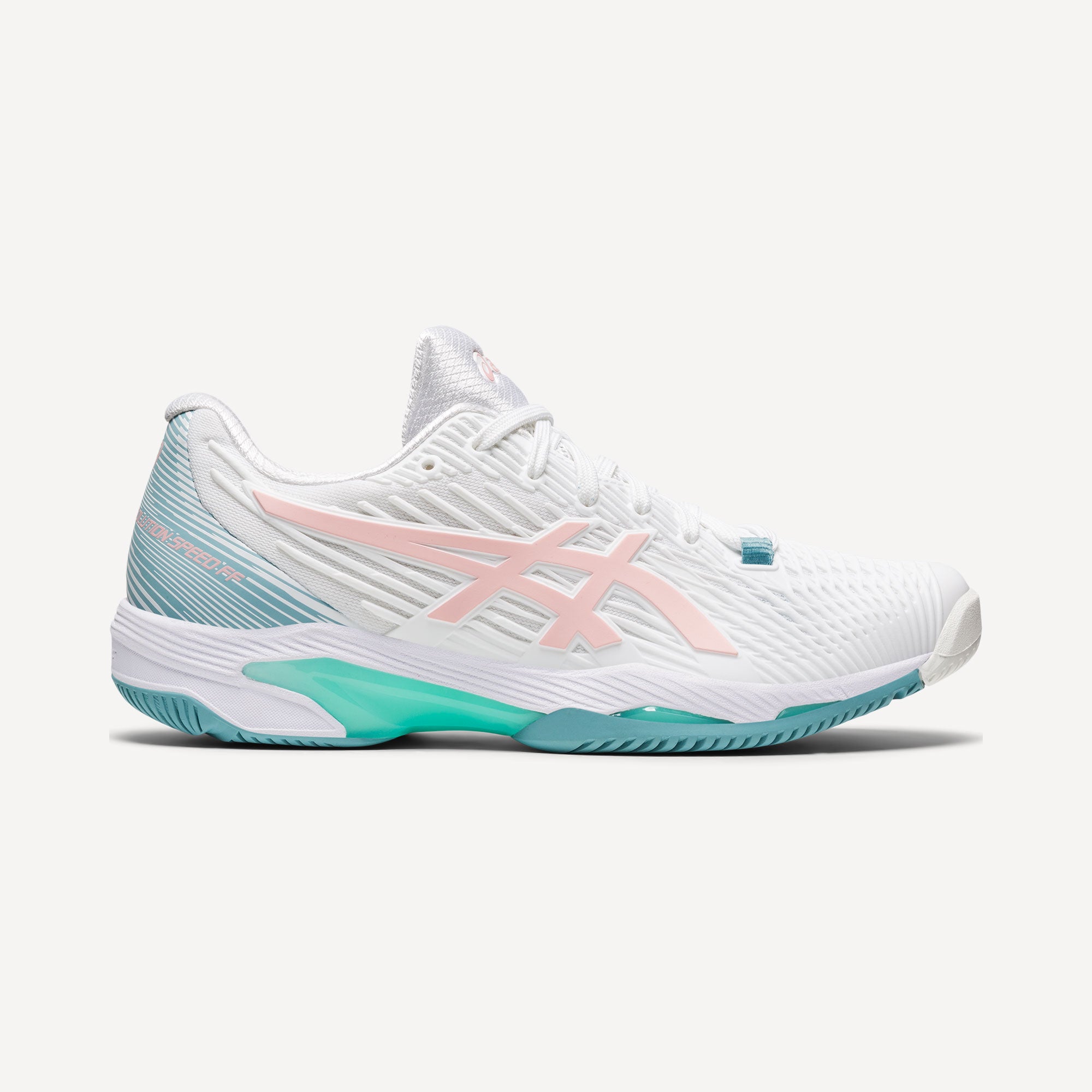 ASICS Solution Speed FF 2 Women's Hard Court Tennis Shoes White (1)
