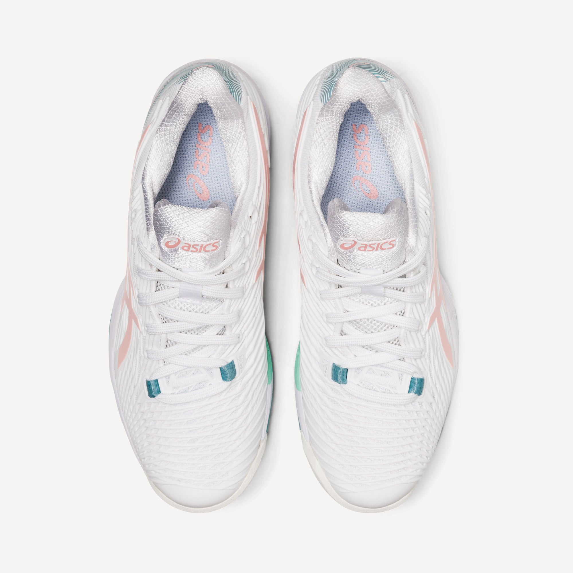 ASICS Solution Speed FF 2 Women's Hard Court Tennis Shoes White (7)