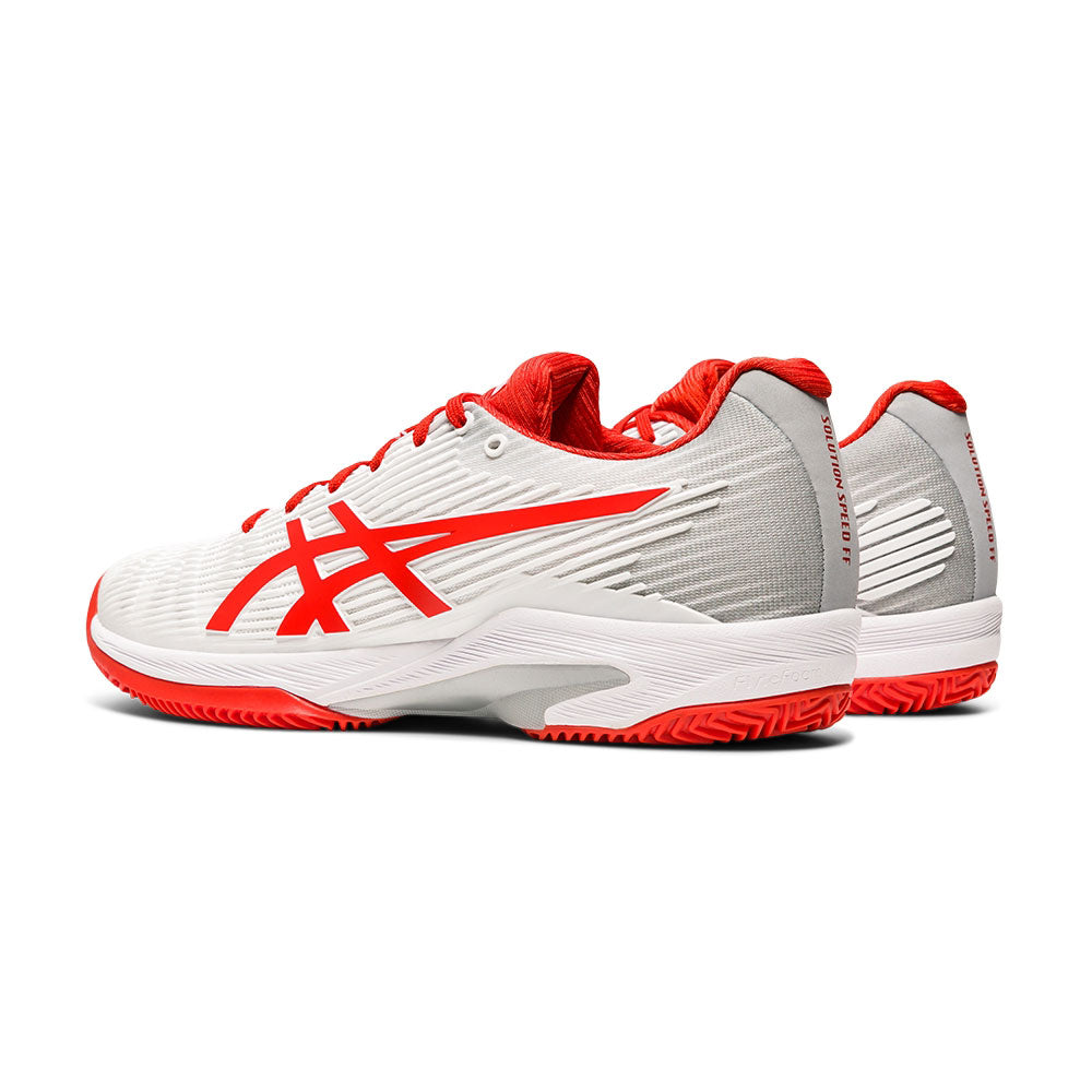 ASICS Solution Speed FF Women's Clay Court Tennis Shoes White (5)