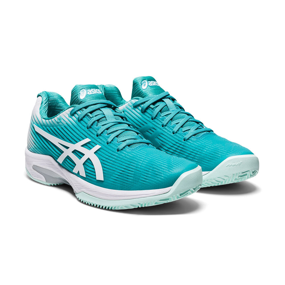 ASICS Solution Speed FF Women's Clay Court Tennis Shoes Green (4)