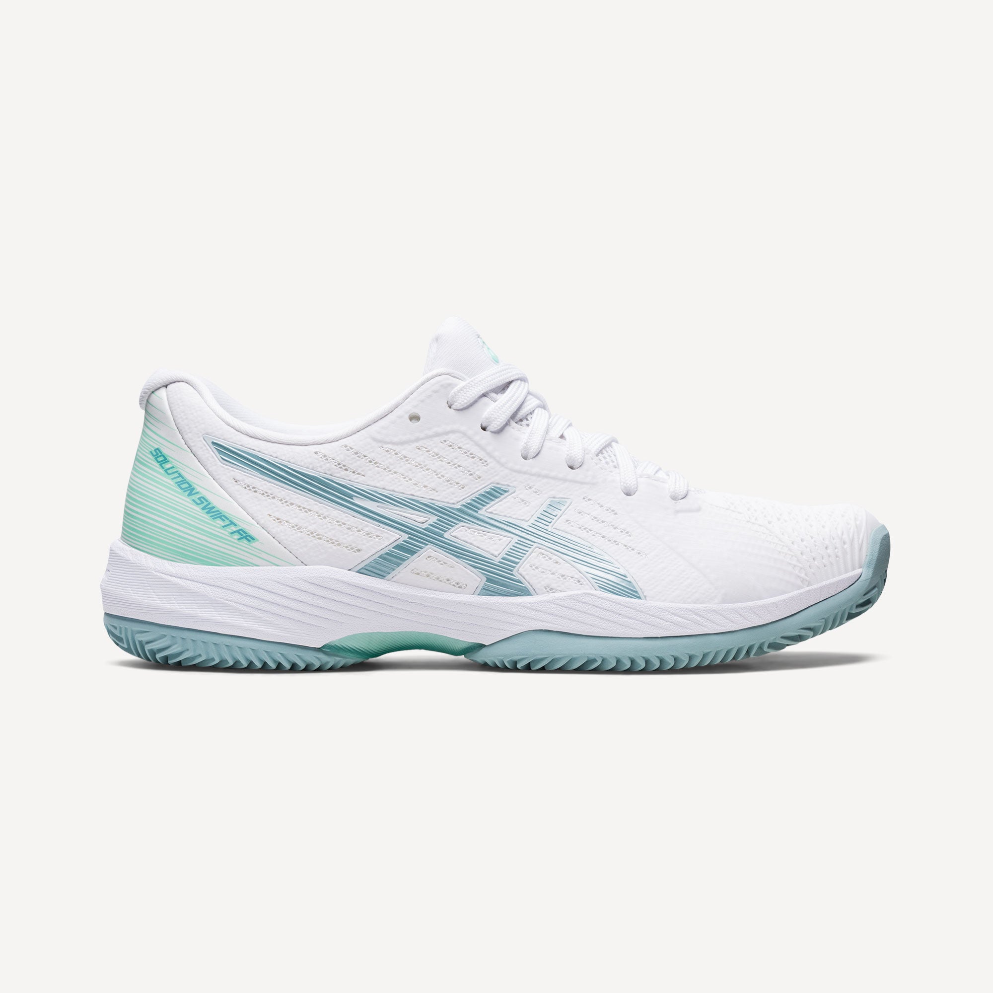 ASICS Solution Swift FF Women's Clay Court Tennis Shoes White (1)