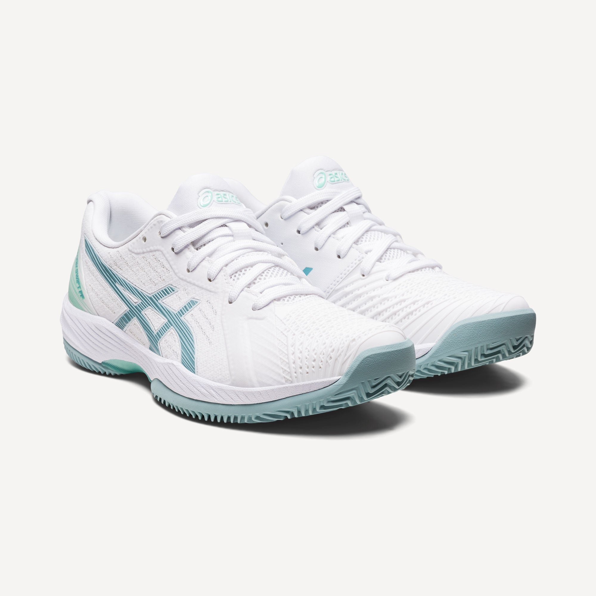 ASICS Solution Swift FF Women's Clay Court Tennis Shoes White (4)