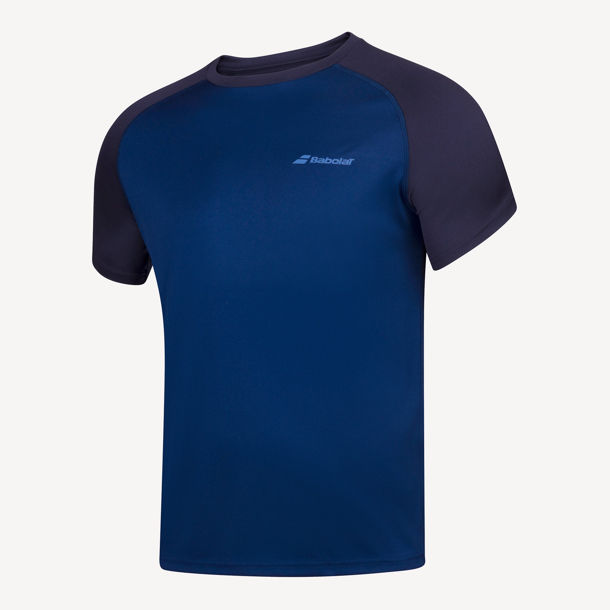 Babolat Play Club Boys' Tennis Shirt Blue (1)