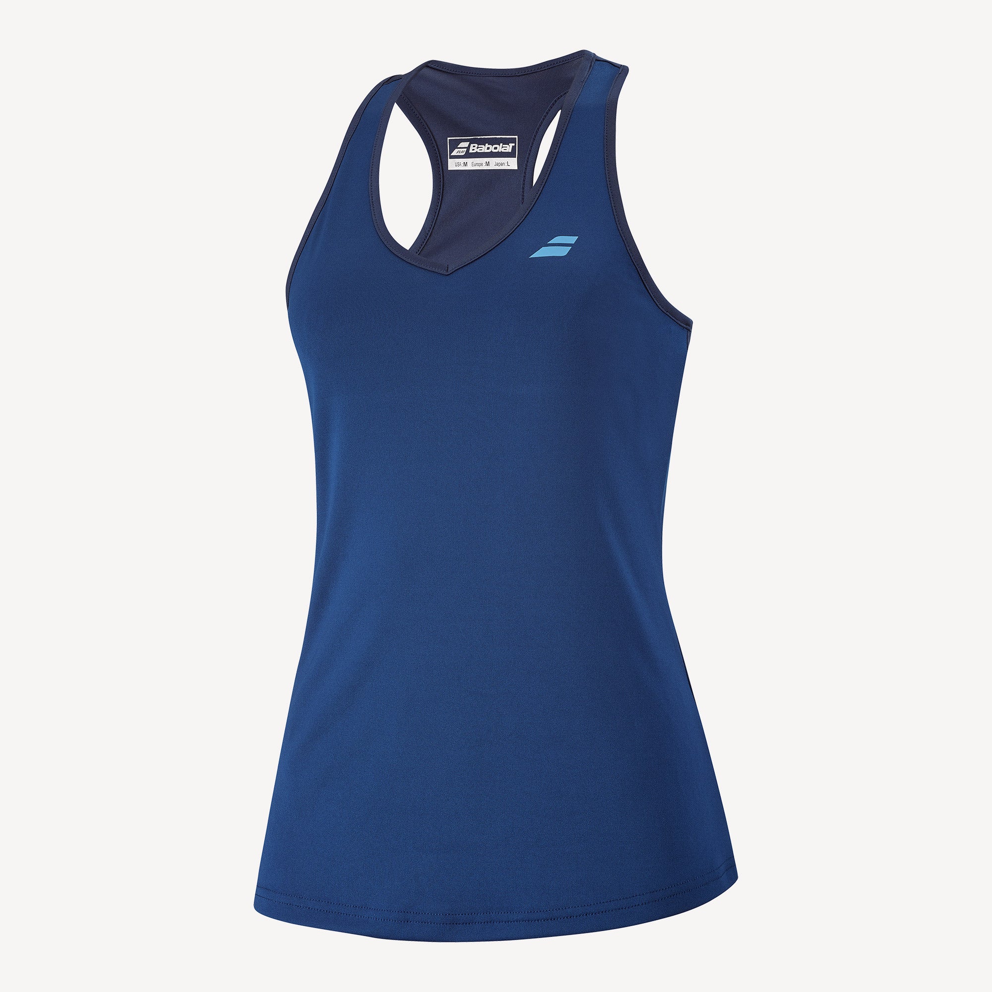 Babolat Play Club Girls' Tennis Tank Blue (1)