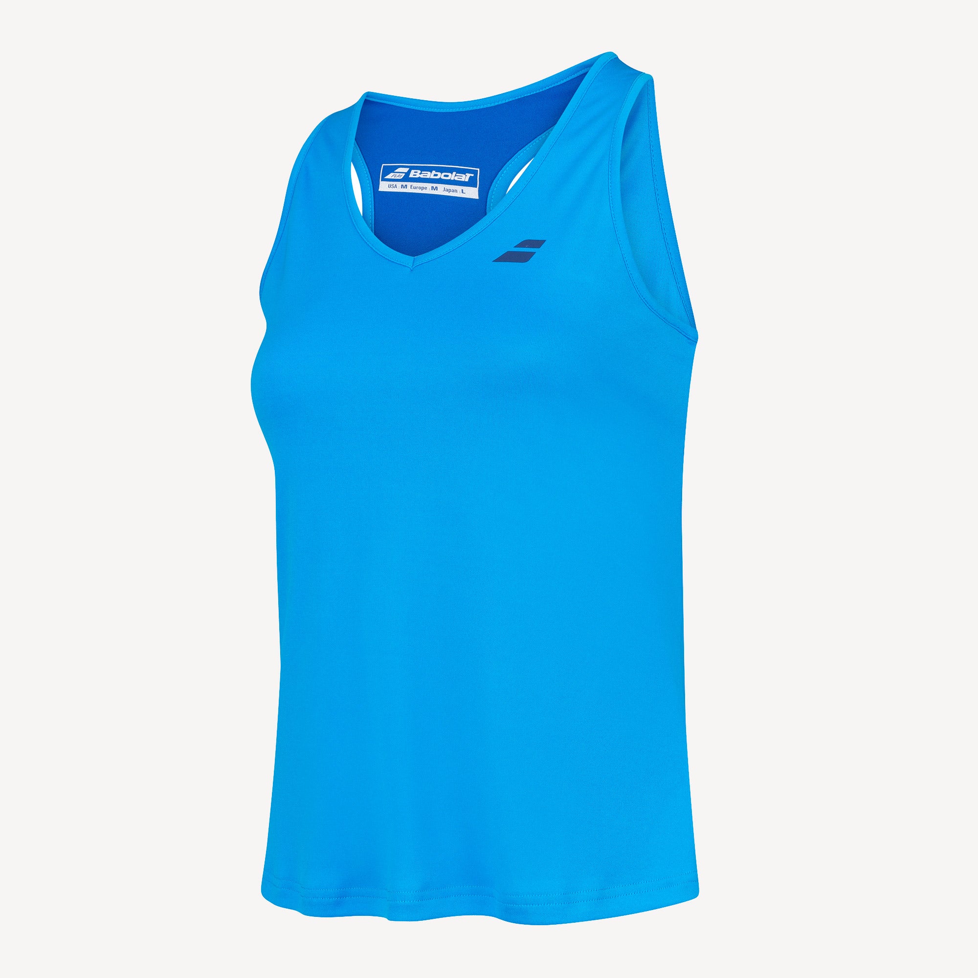 Babolat Play Club Girls' Tennis Tank Blue (1)