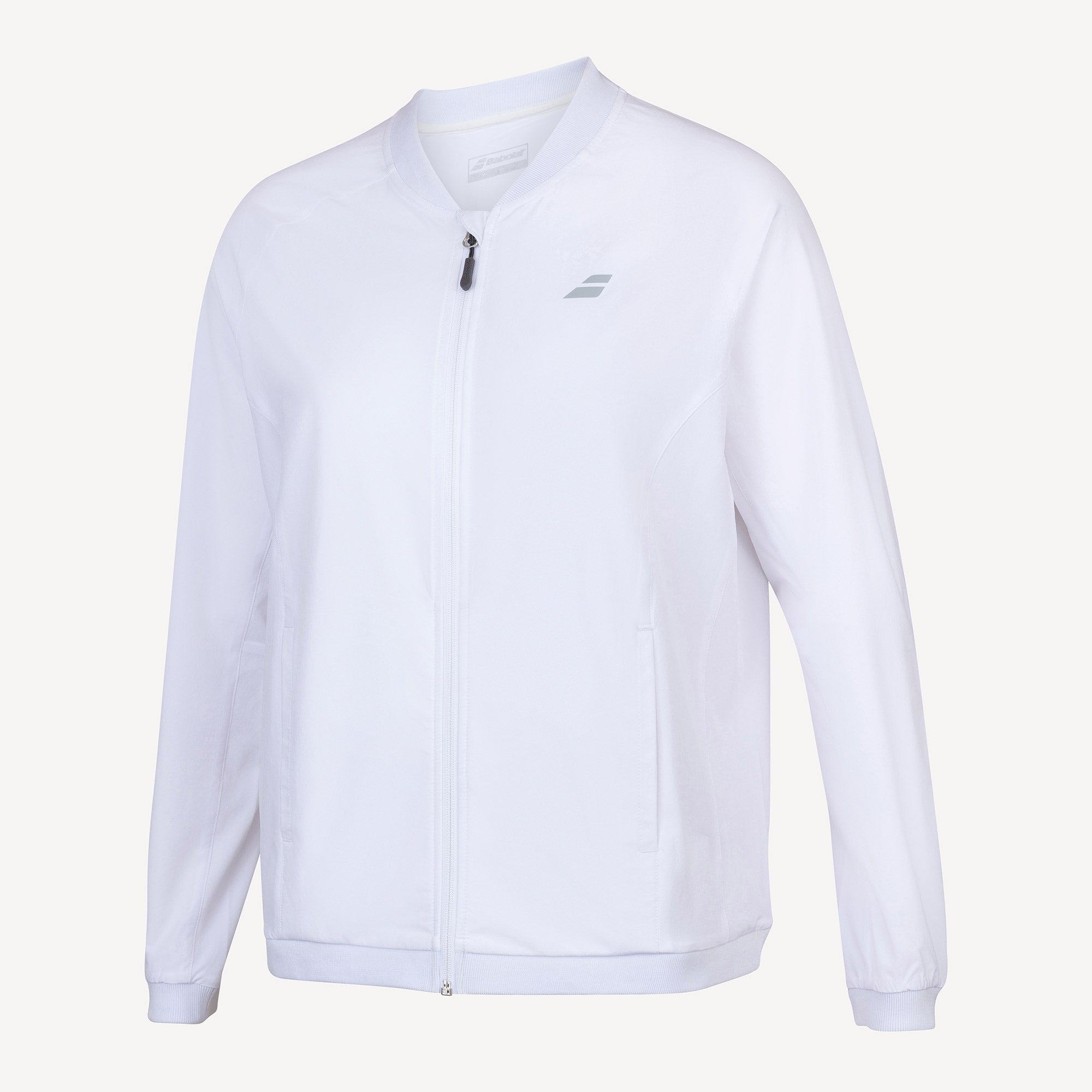 Babolat Play Club Women's Tennis Jacket White (1)
