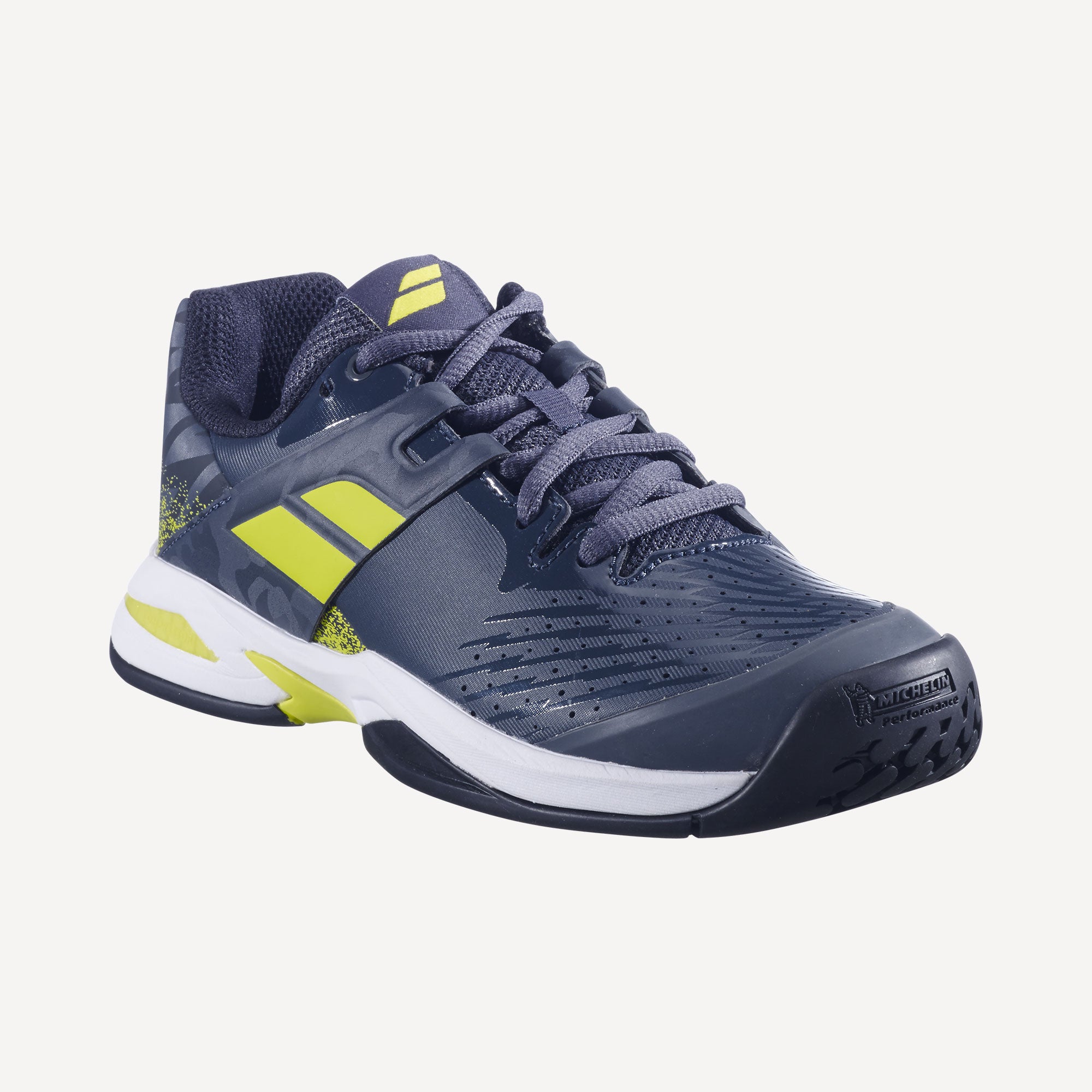 Babolat Propulse Kids' Tennis Shoes  Grey (5)