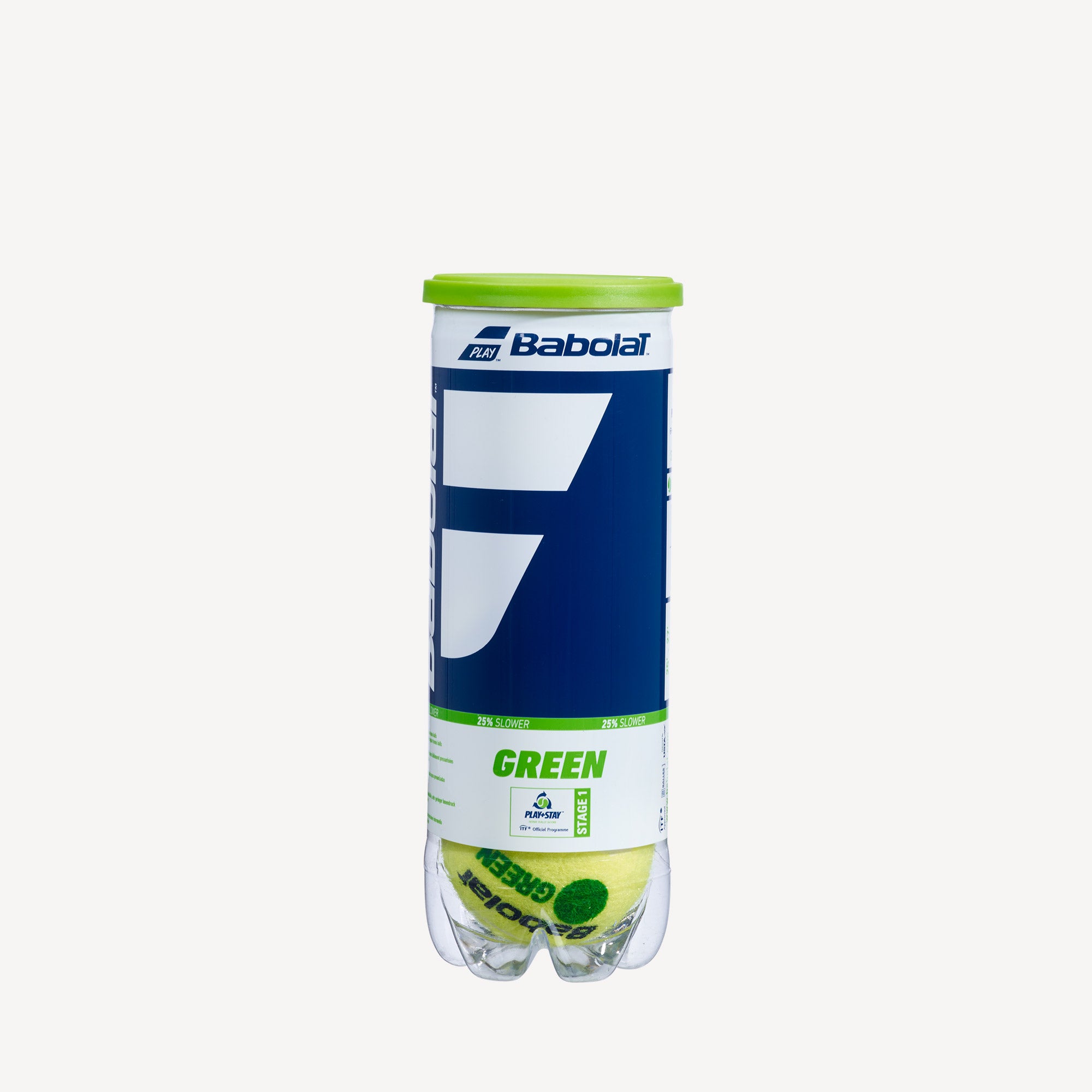 Babolat Stage 1 Green 3 Tennis Balls 1