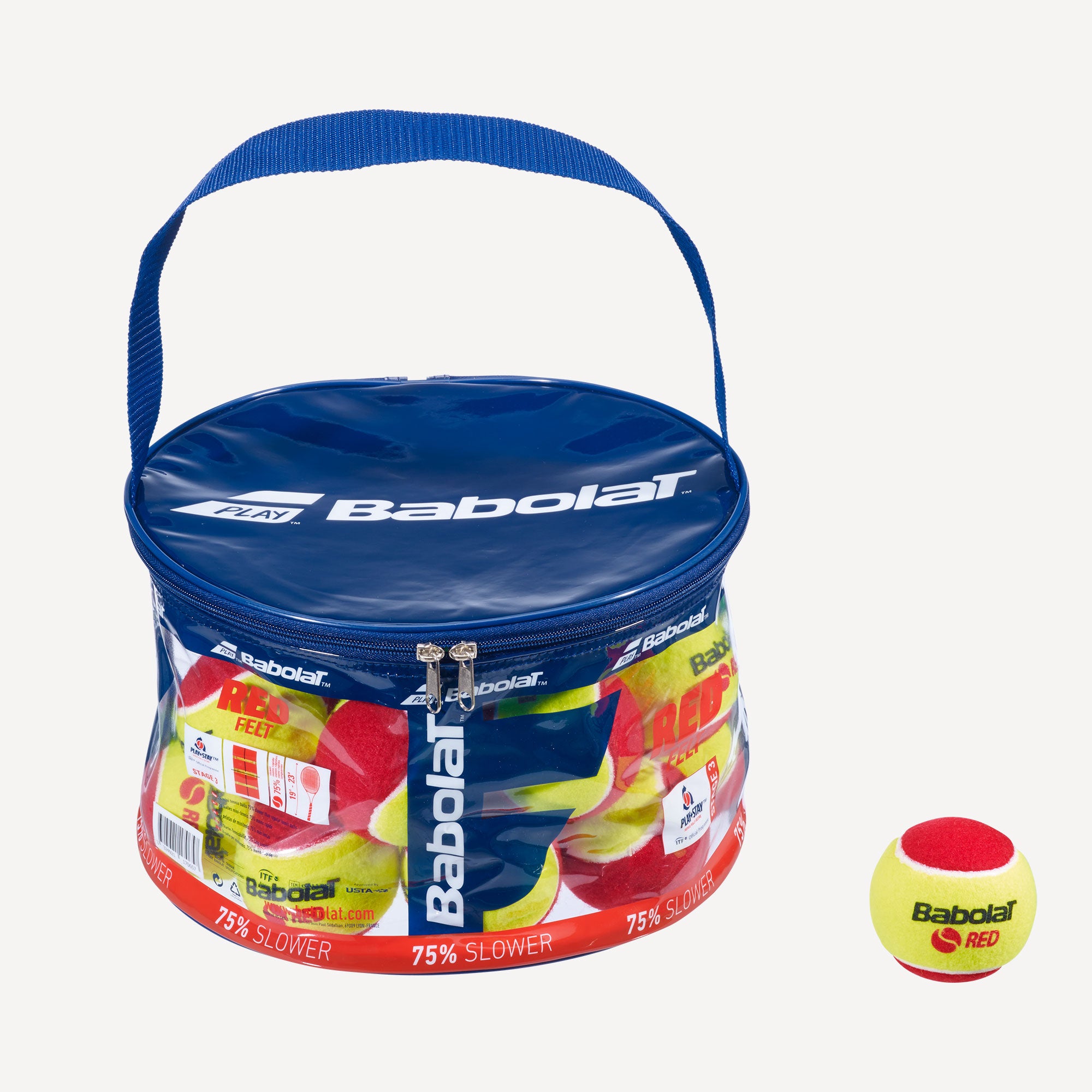 Babolat Stage 3 Red 24 Tennis Balls 1