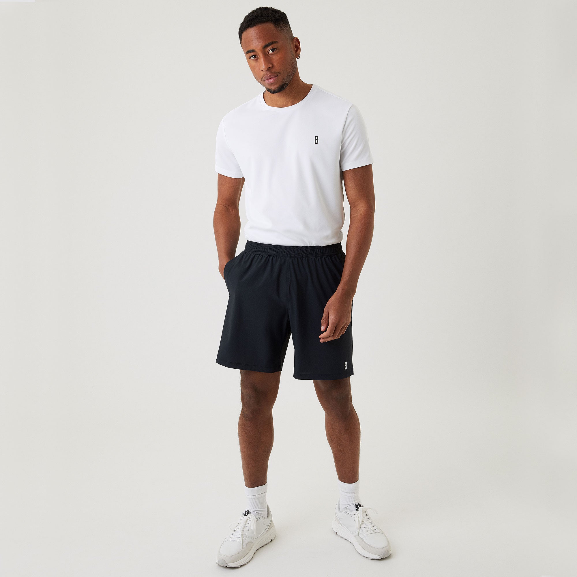 Björn Borg Ace Men's 9-Inch Tennis Shorts Black (4)