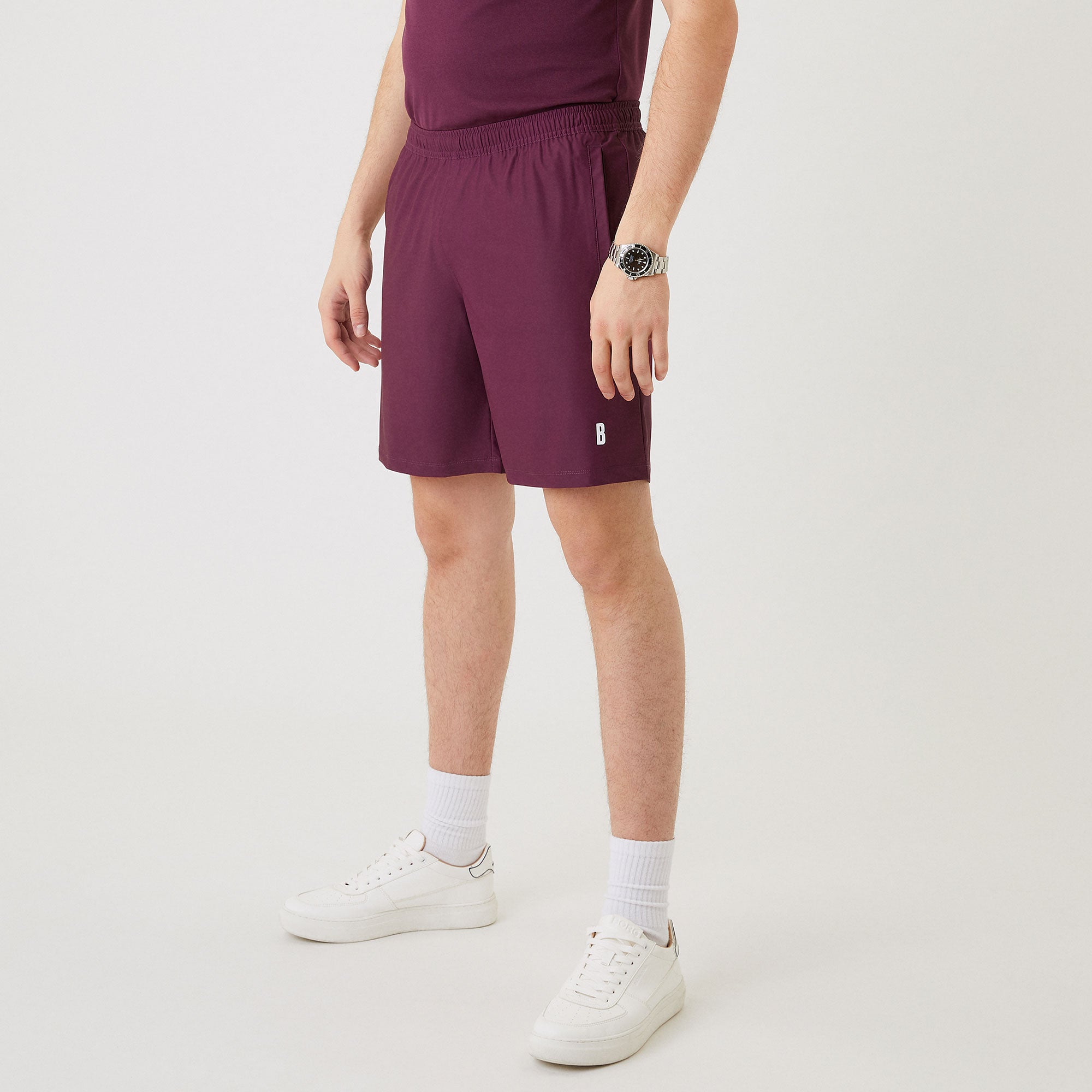Björn Borg Ace Men's 9-Inch Tennis Shorts Red (1)