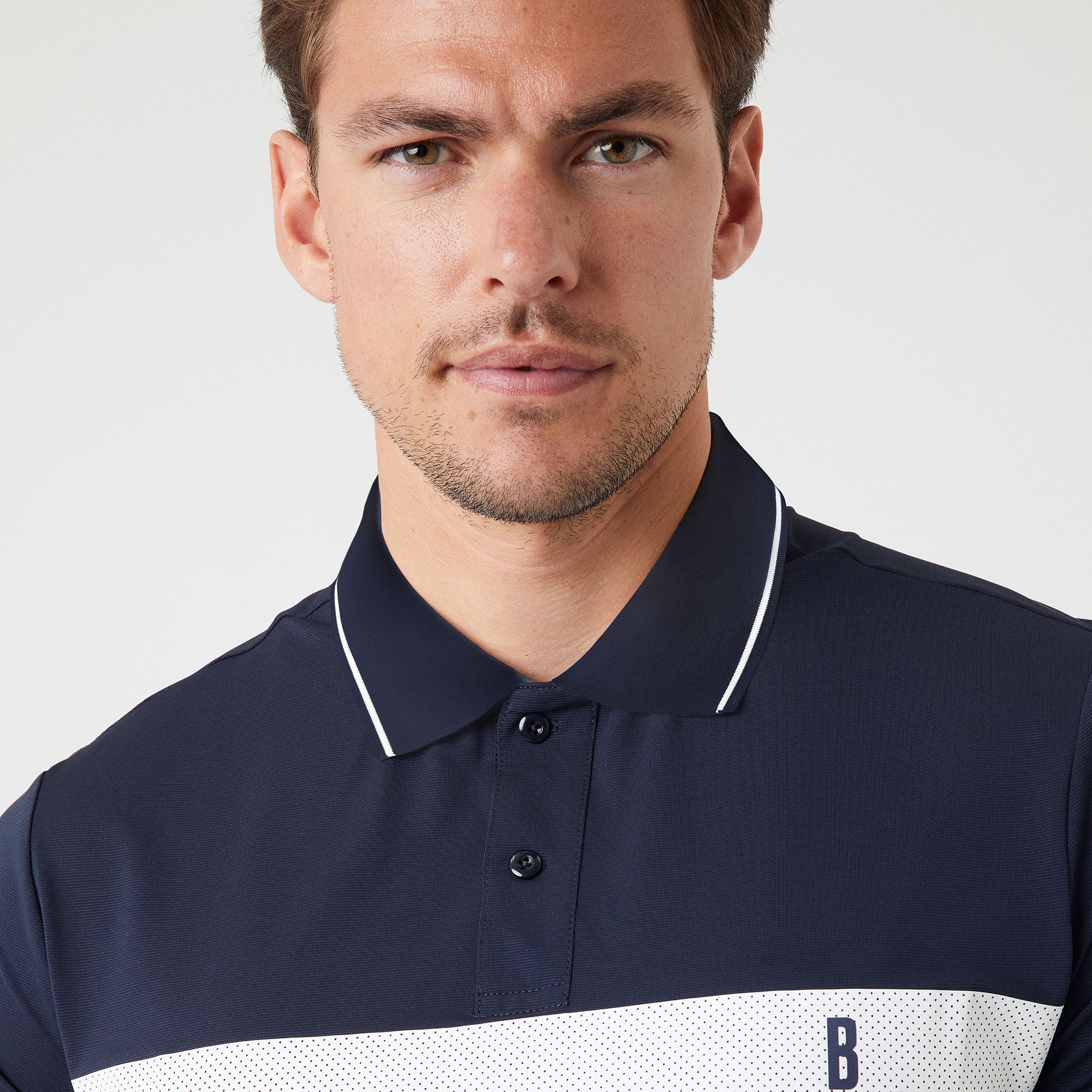 Björn Borg Ace Men's Light Tennis Polo Dark Blue (4)