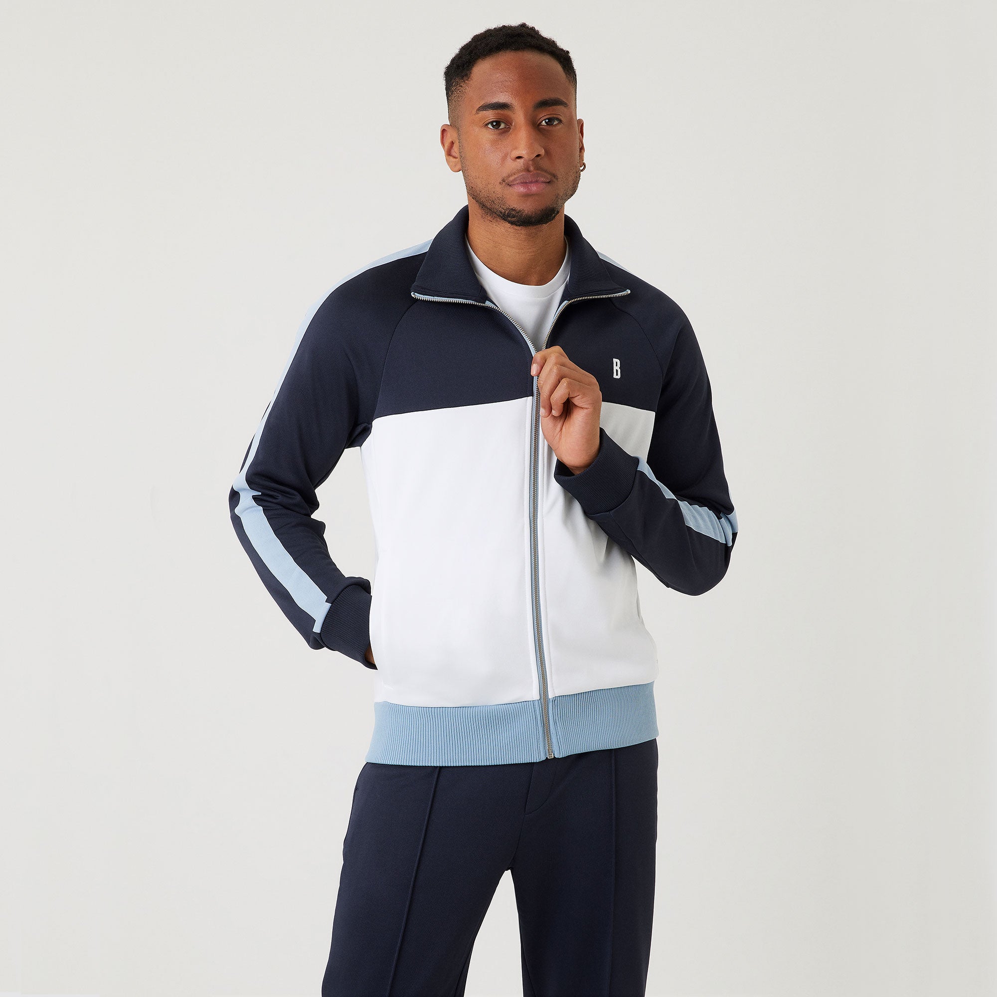 Björn Borg Ace Men's Tennis Jacket Dark Blue (1)