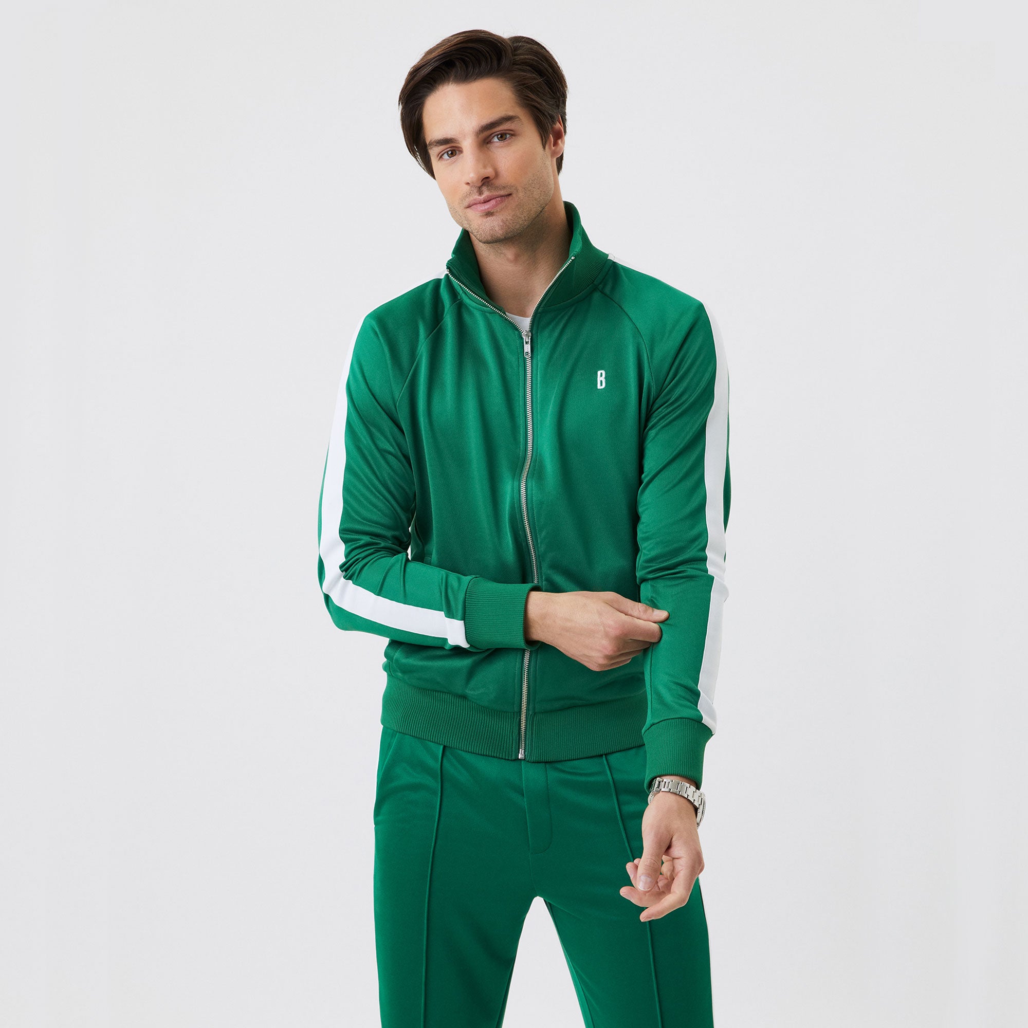 Björn Borg Ace Men's Tennis Jacket Green (1)