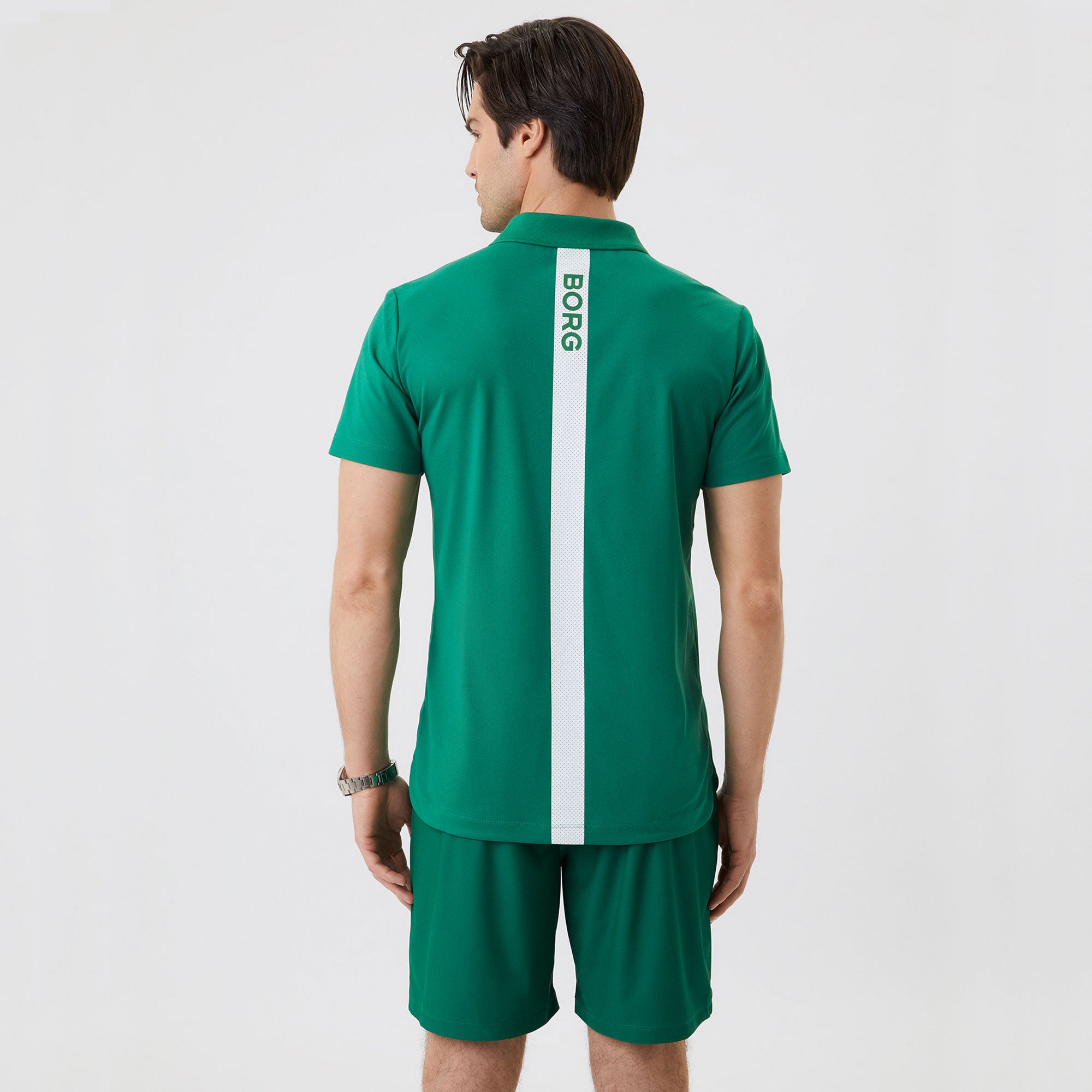 Björn Borg Ace Men's Tennis Polo Green (2)