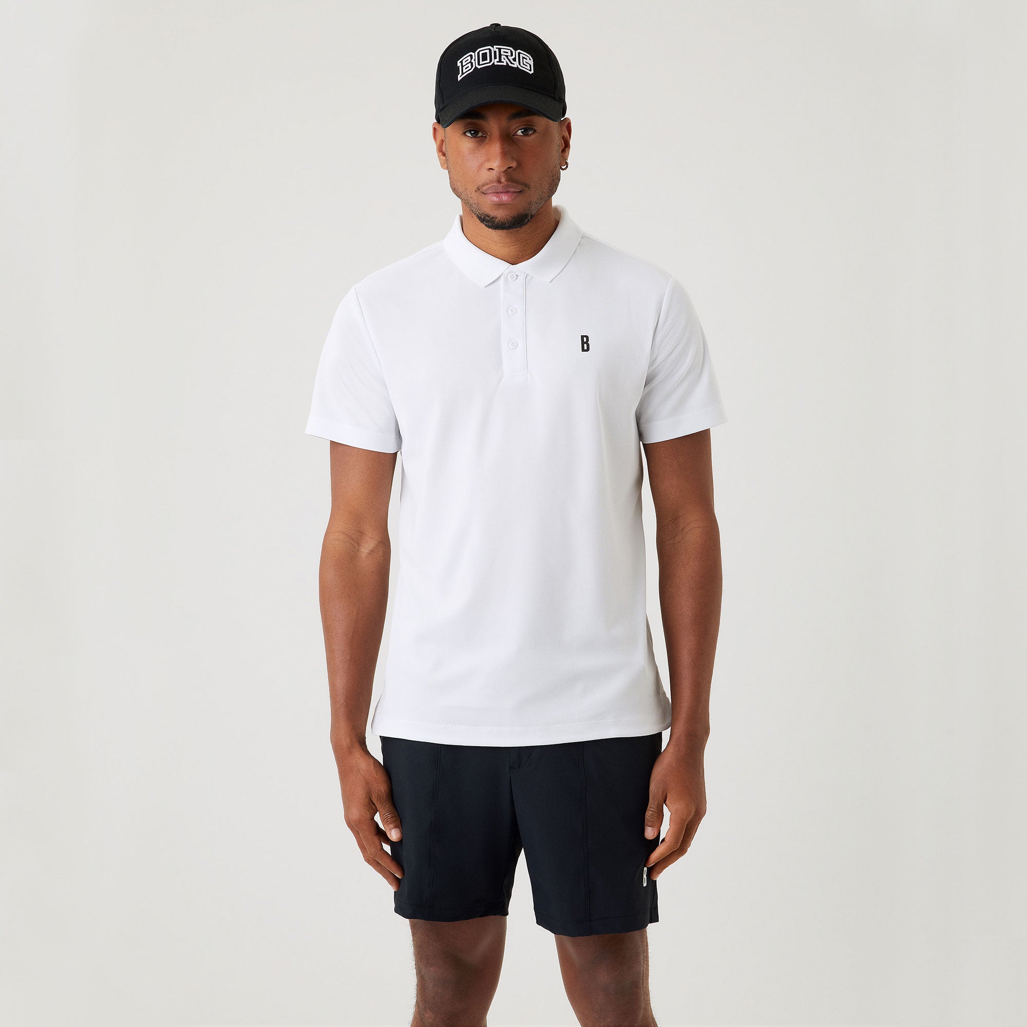 Björn Borg Ace Men's Tennis Polo White (1)