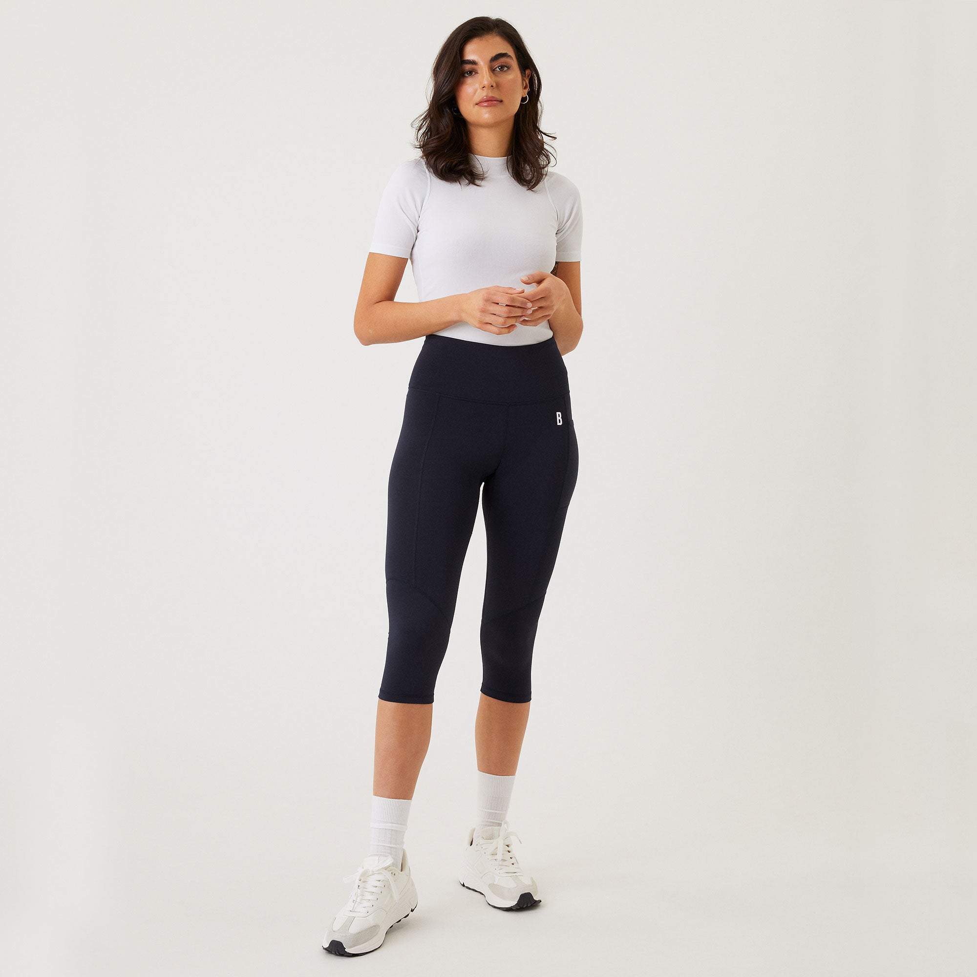 Björn Borg Ace Women's 3/4 Tennis Tights Dark Blue (5)