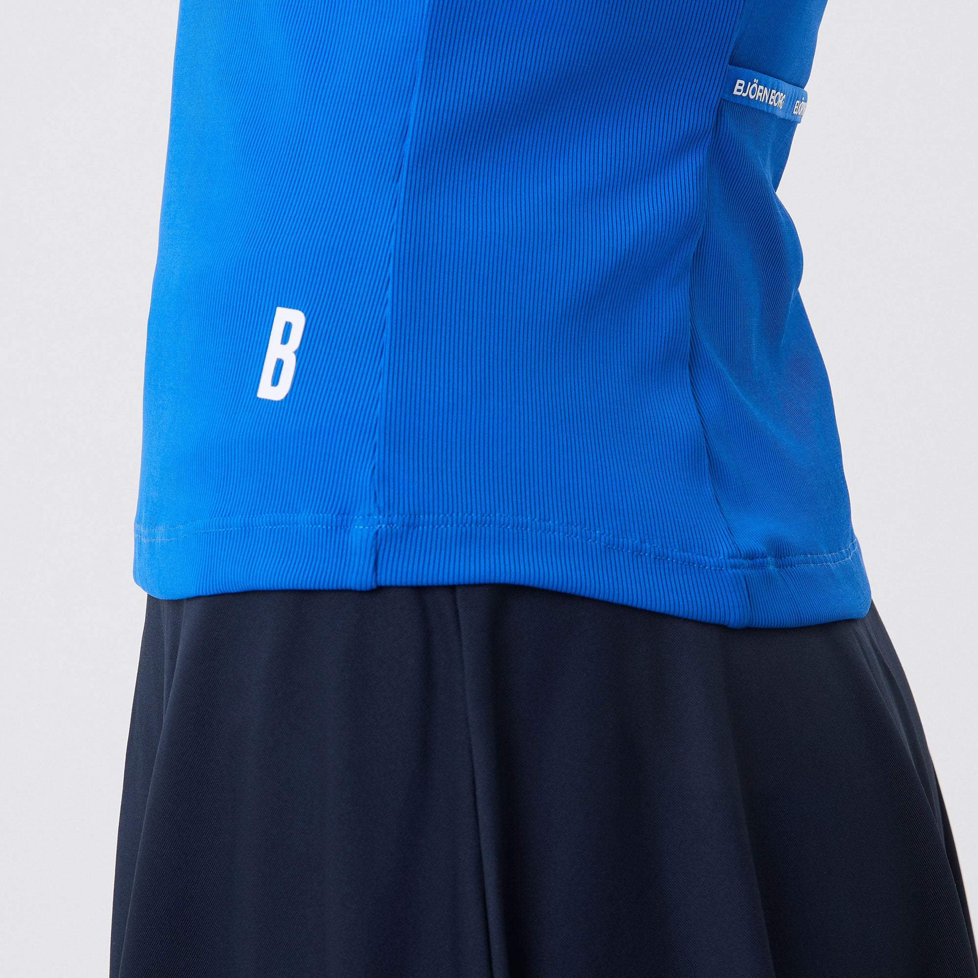 Björn Borg Ace Women's Rib Tennis Tank Blue (5)