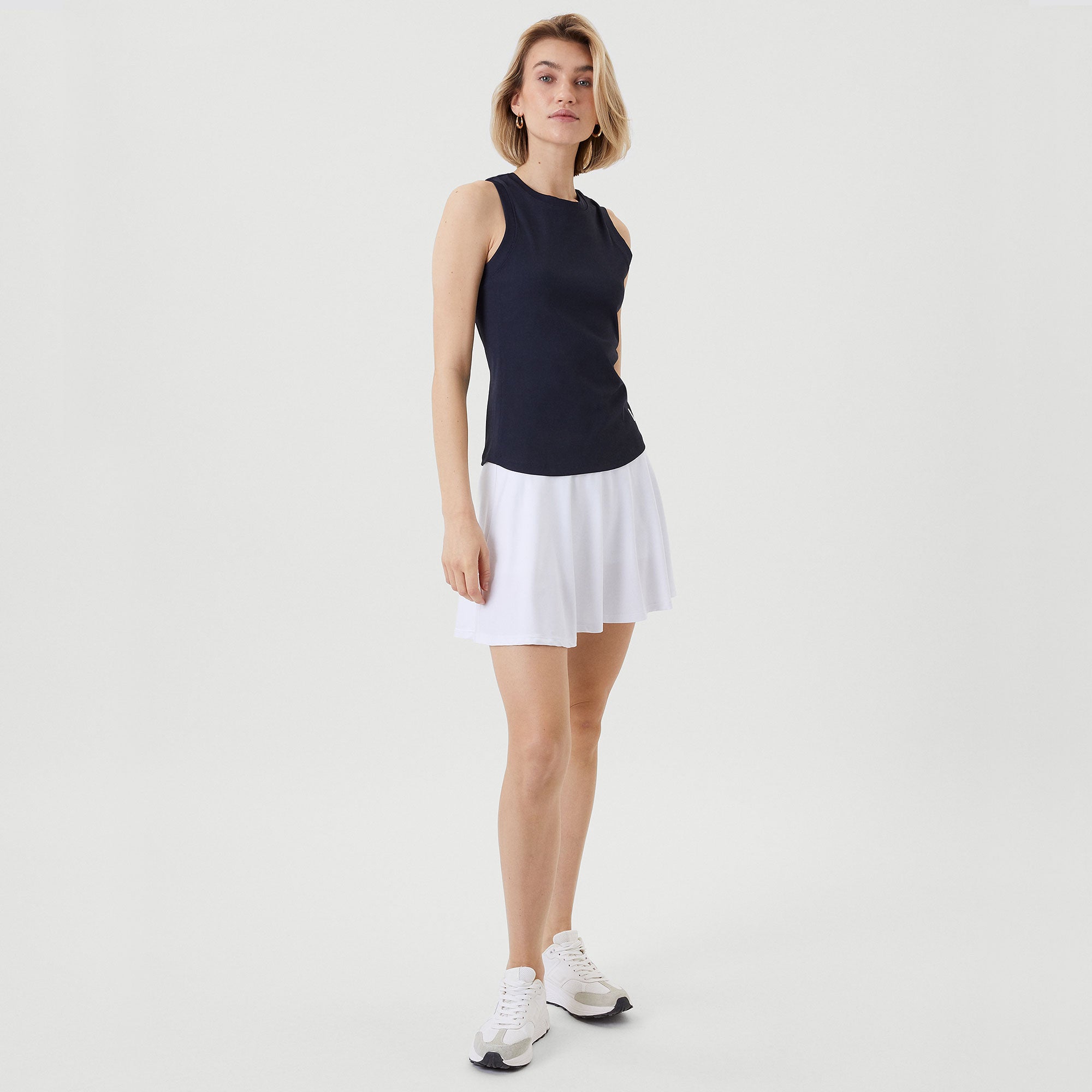 Björn Borg Ace Women's Rib Tennis Tank Dark Blue (5)