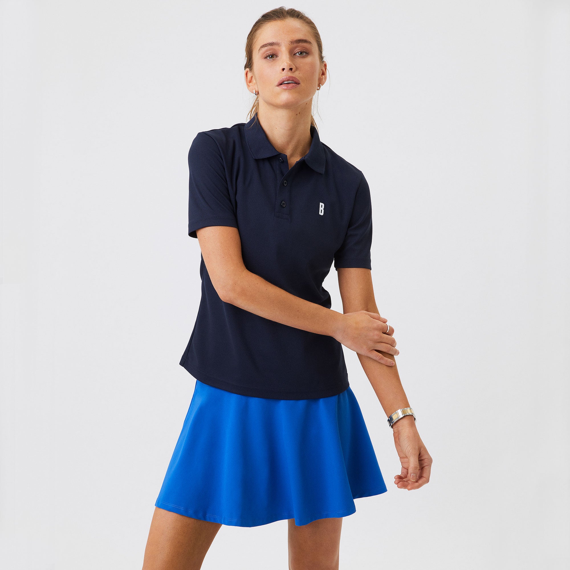 Björn Borg Ace Women's Tennis Polo Dark Blue (1)