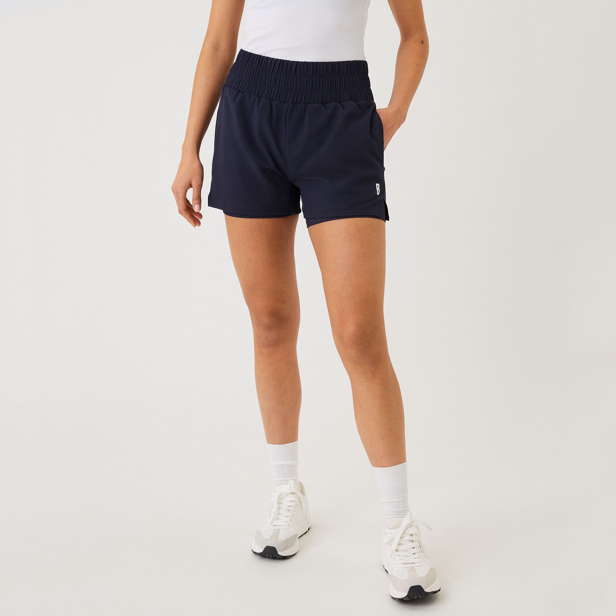 Björn Borg Ace Women's Tennis Shorts Dark Blue (1)