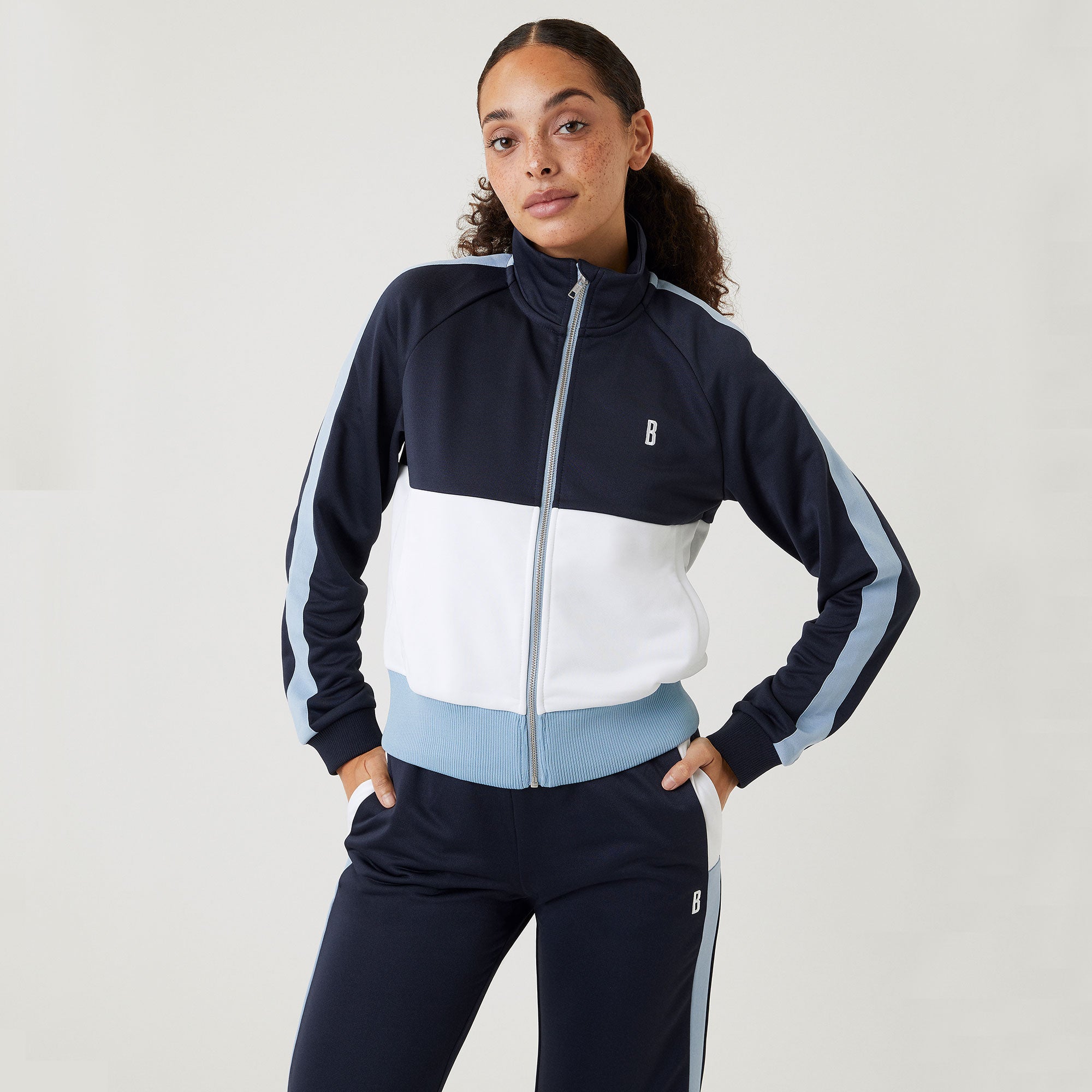 Björn Borg Ace Women's Tennis Track Jacket Dark Blue (1)