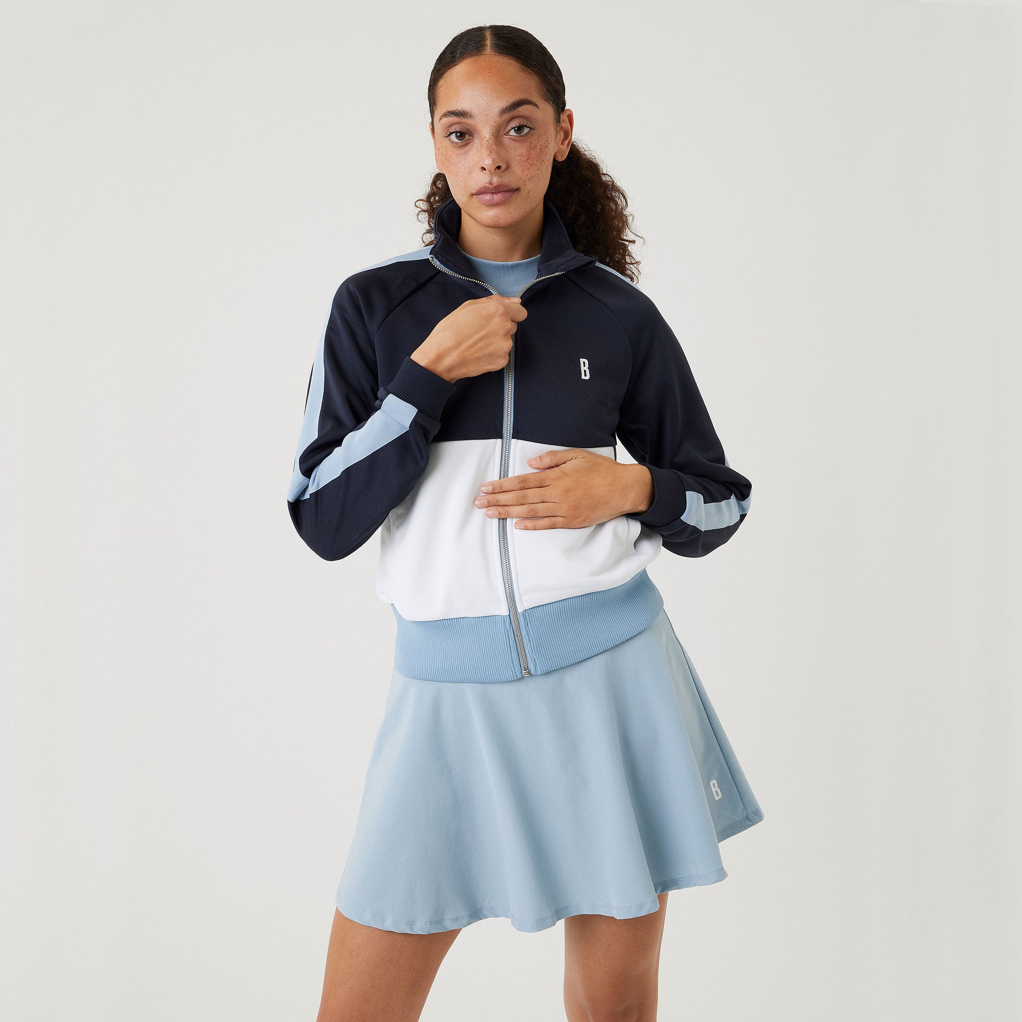 Björn Borg Ace Women's Tennis Track Jacket Dark Blue (3)
