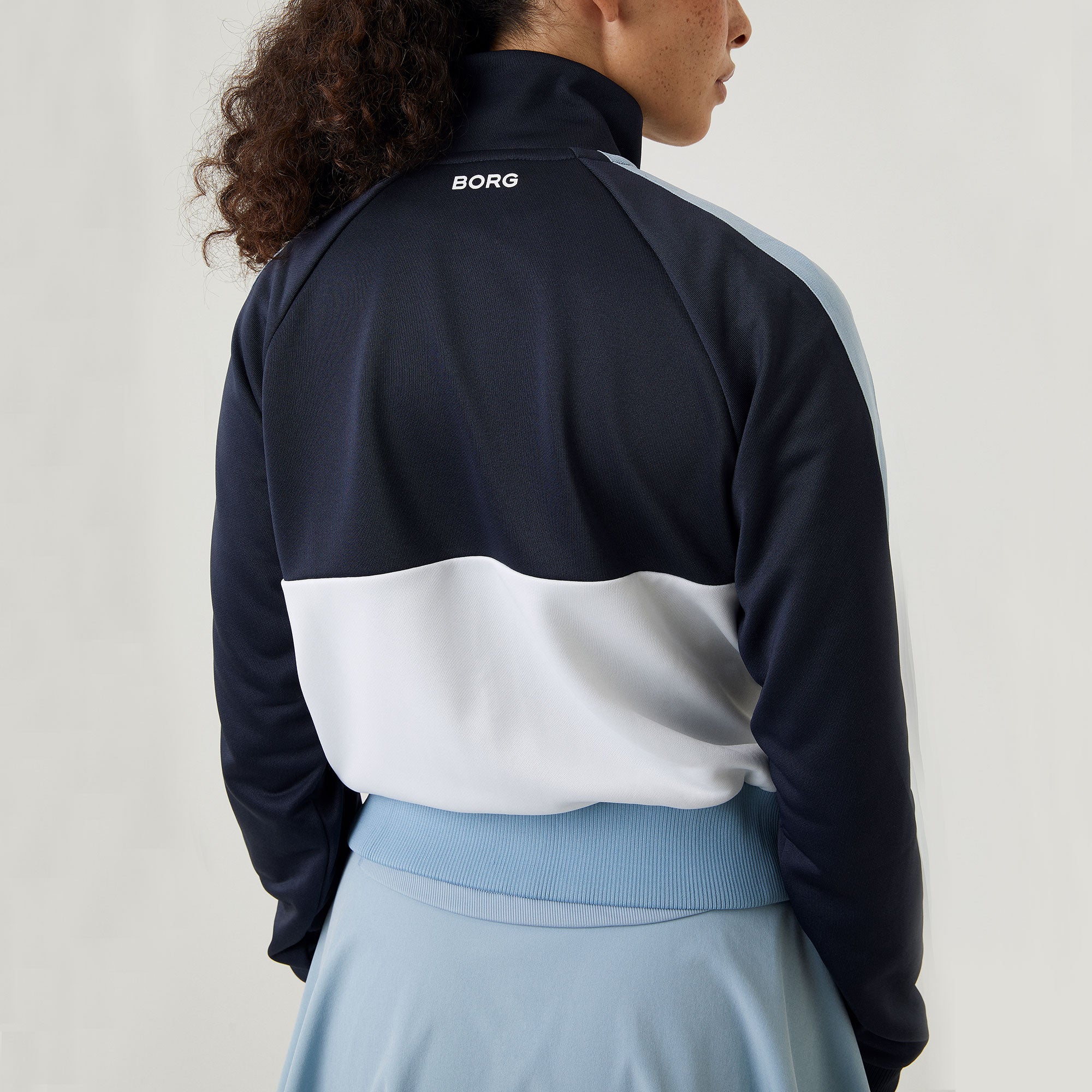 Björn Borg Ace Women's Tennis Track Jacket Dark Blue (4)