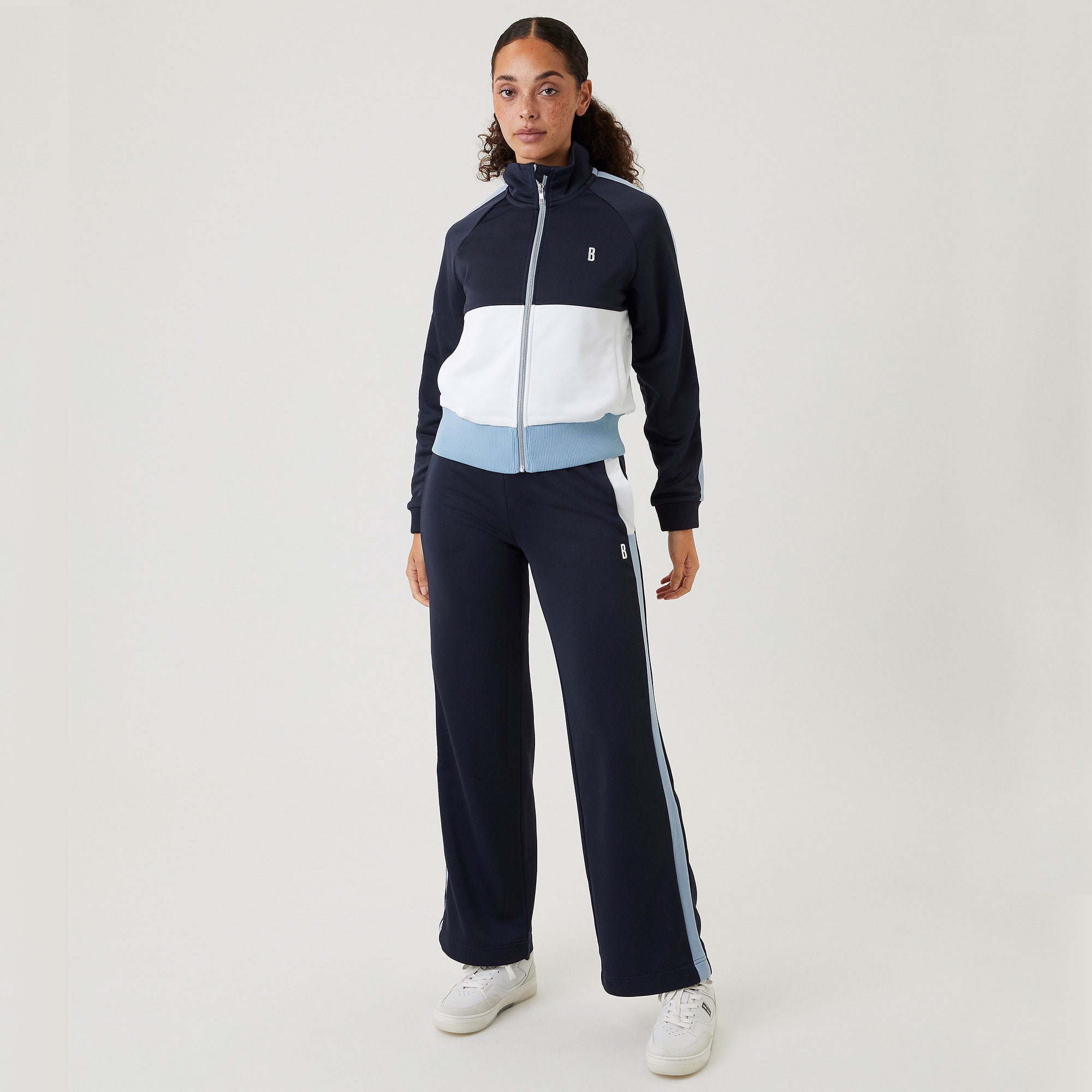 Björn Borg Ace Women's Tennis Track Jacket Dark Blue (7)