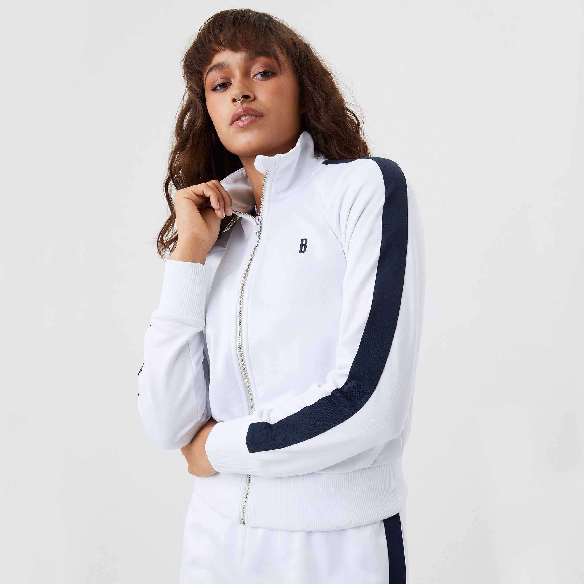Björn Borg Ace Women's Tennis Track Jacket White (3)