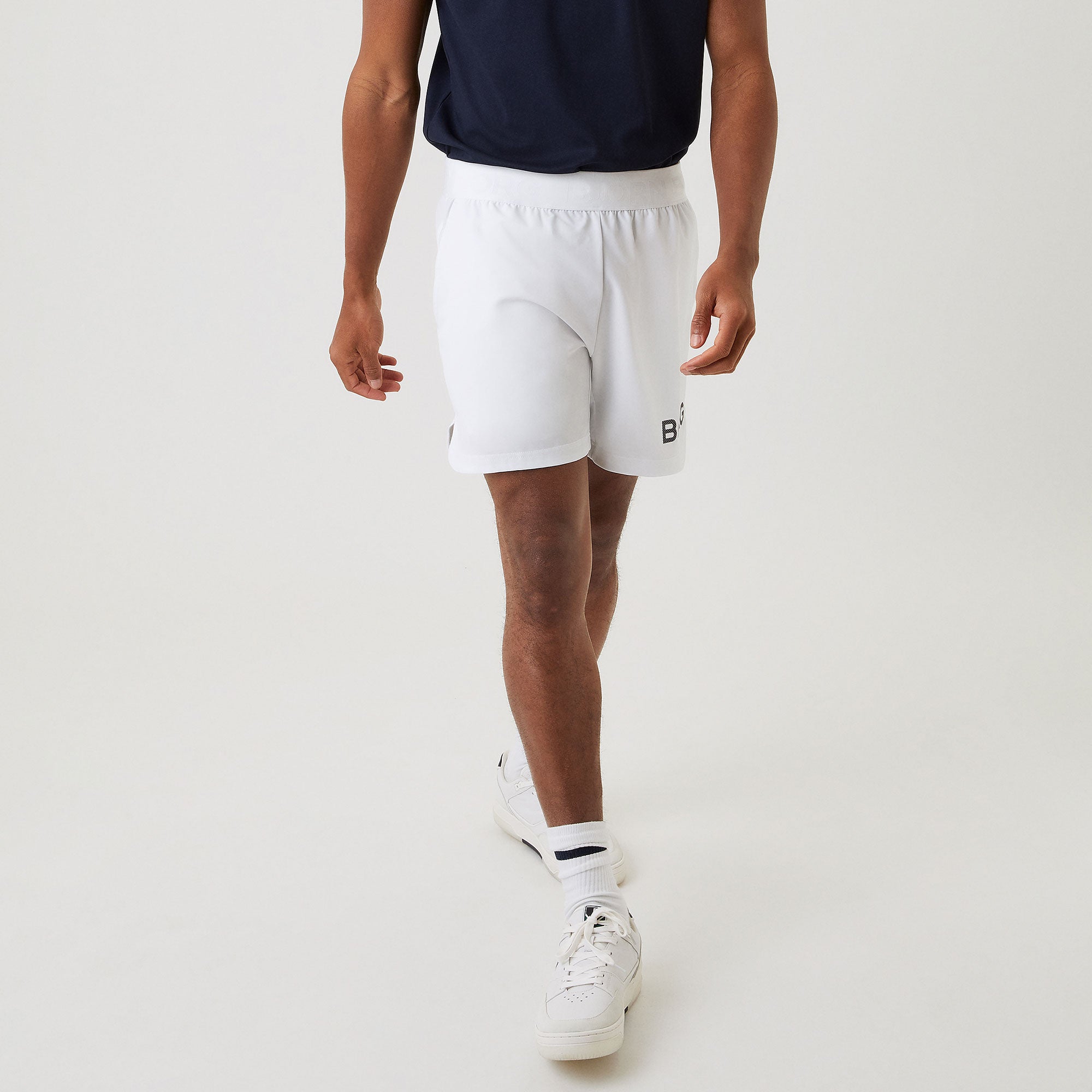 Björn Borg BORG Men's 7-inch Shorts White (1)