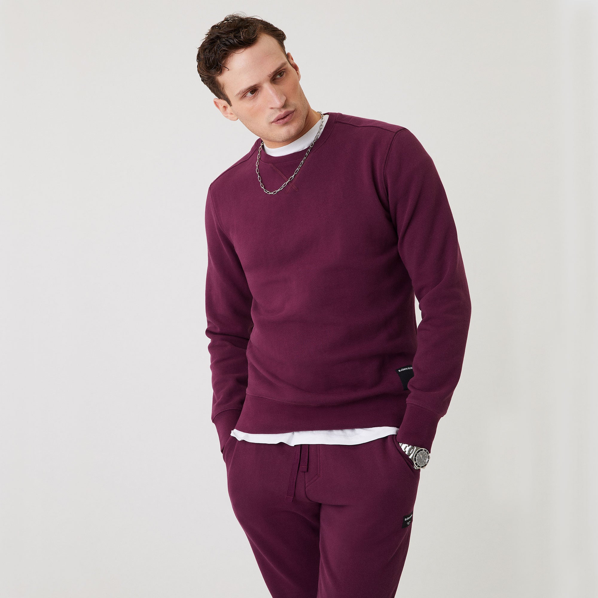 Björn Borg Centre Men's Crew Sweater Red (1)