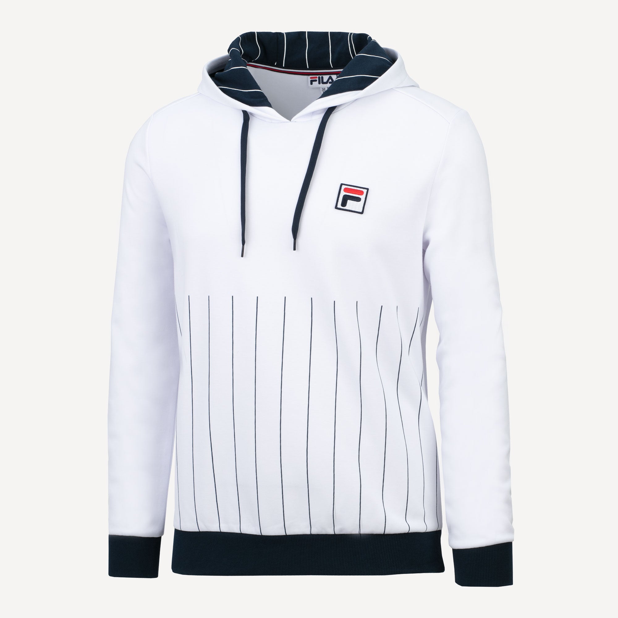 Mens Hoodies Fila Jumper White Fila Misha Men's Tennis Hoodie