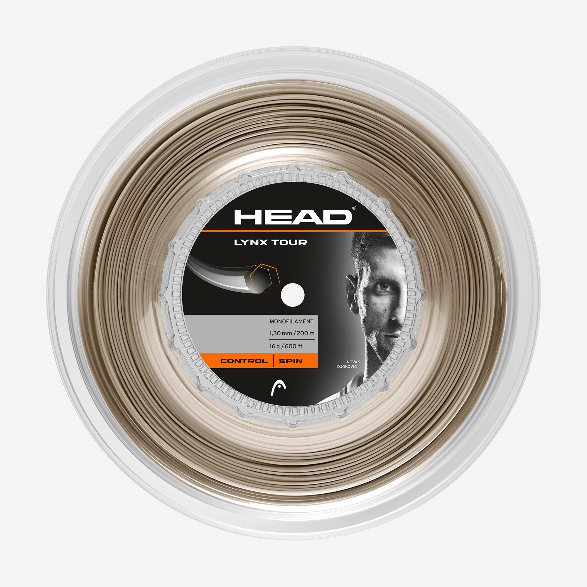 HEAD Lynx Tour Tennis String Reel 200m Brown