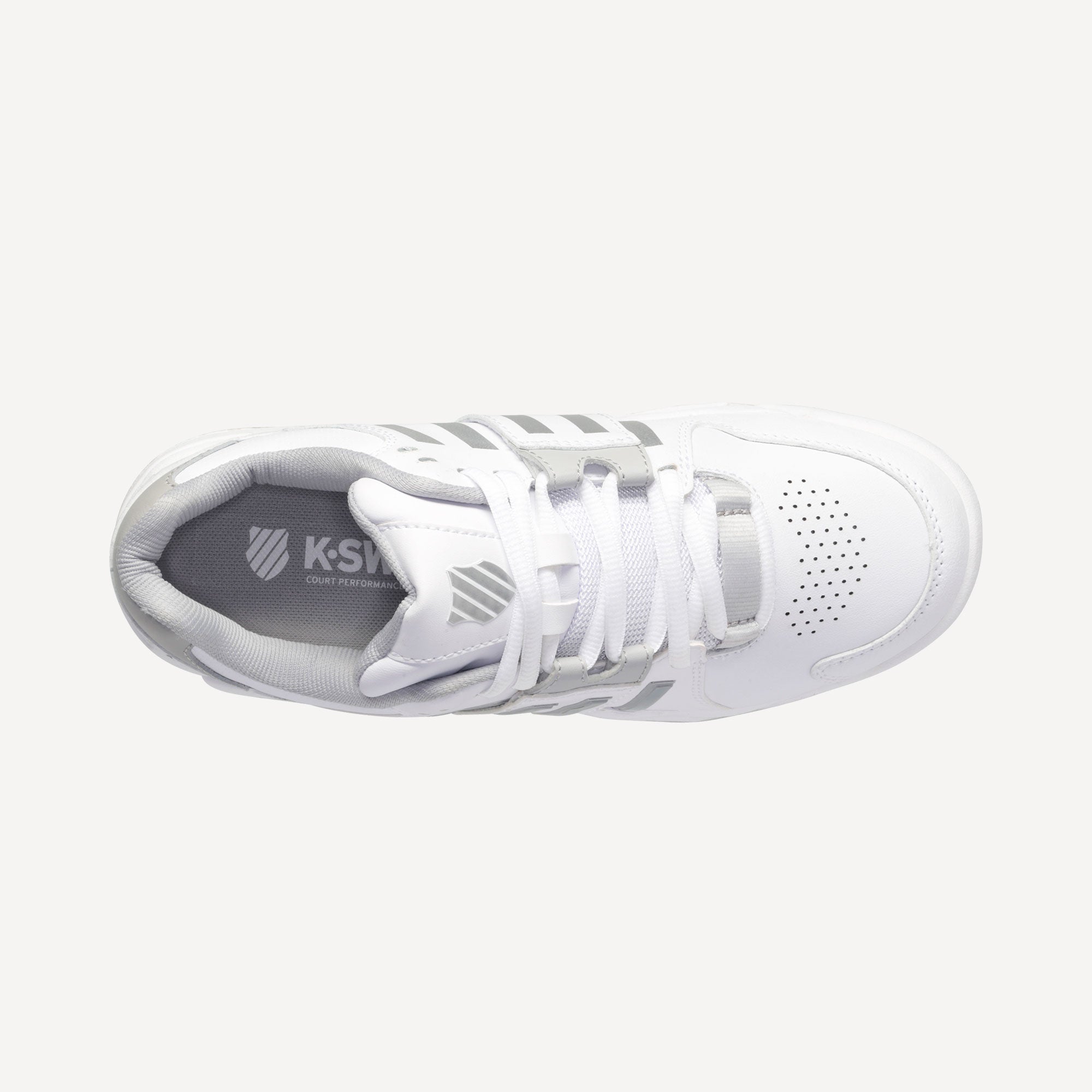 K-Swiss Accomplish IV Women's Omni Court Tennis Shoes White (5)