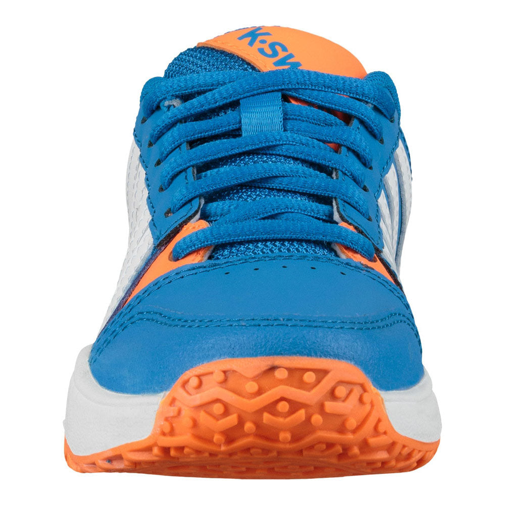 K-Swiss Court Smash Kids' Omni Court Tennis Shoes Blue (4)