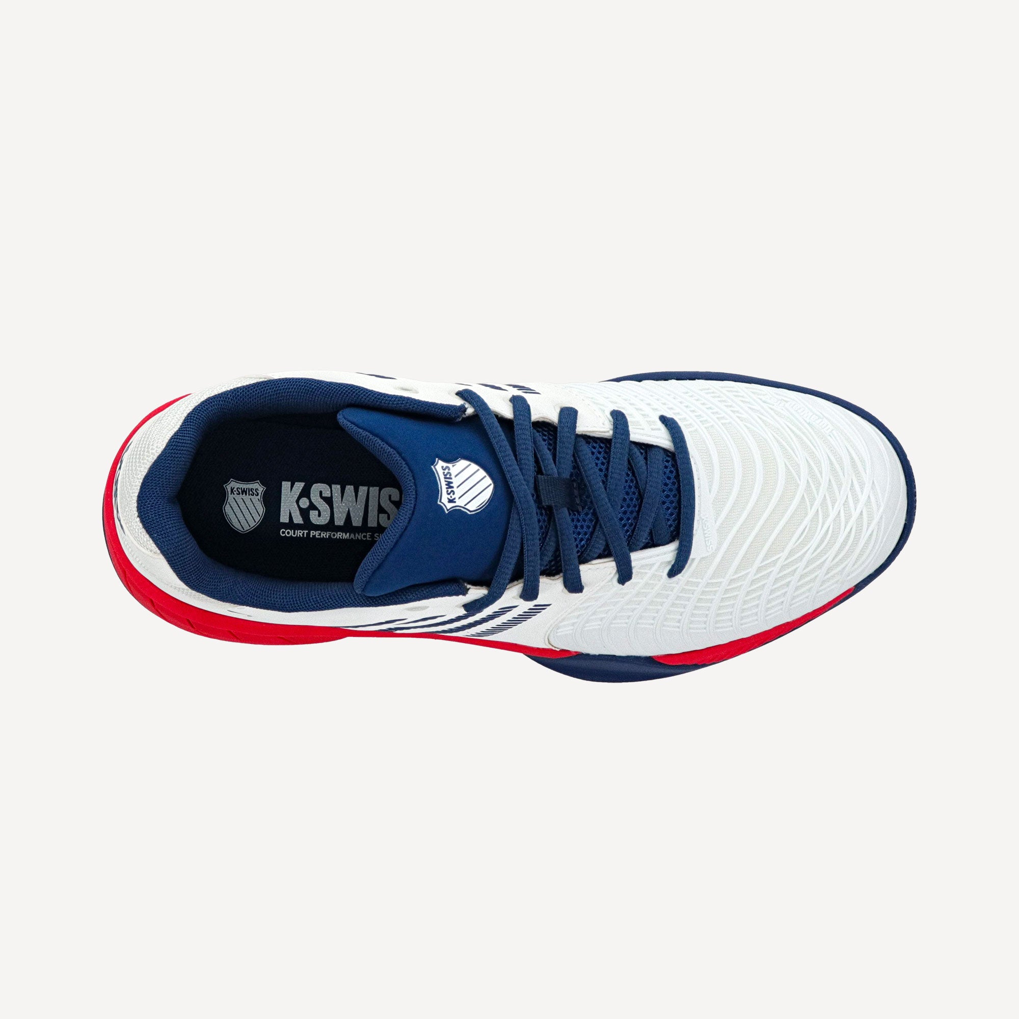 K-Swiss Express Light 3 Men's Clay Court Tennis Shoes White (7)