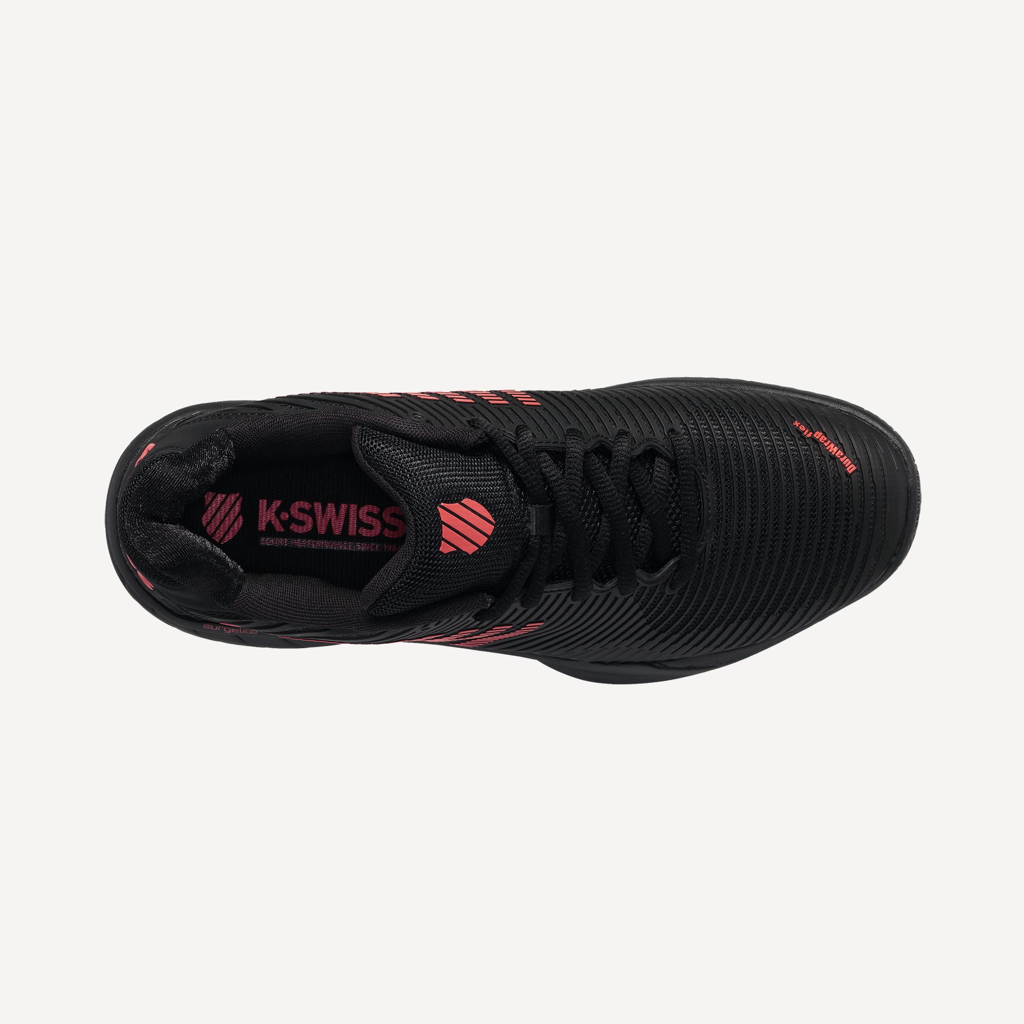K-Swiss Hypercourt Express 2 Men's Hard Court Tennis Shoes Black (5)