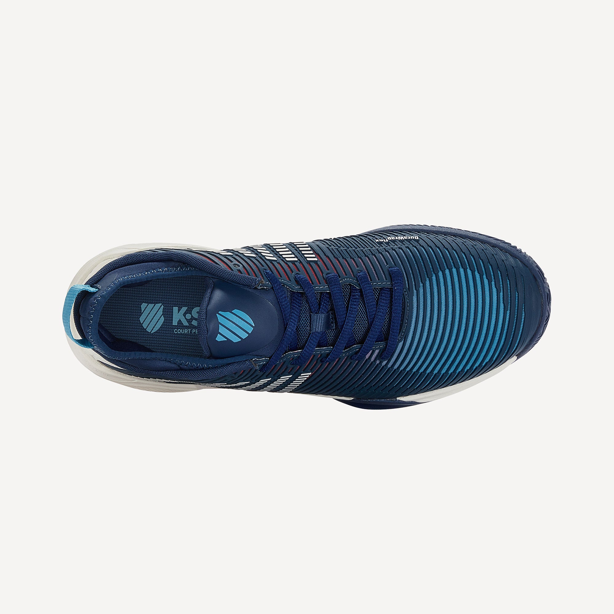 K-Swiss Hypercourt Supreme Men's Clay Court Tennis Shoes Blue (7)